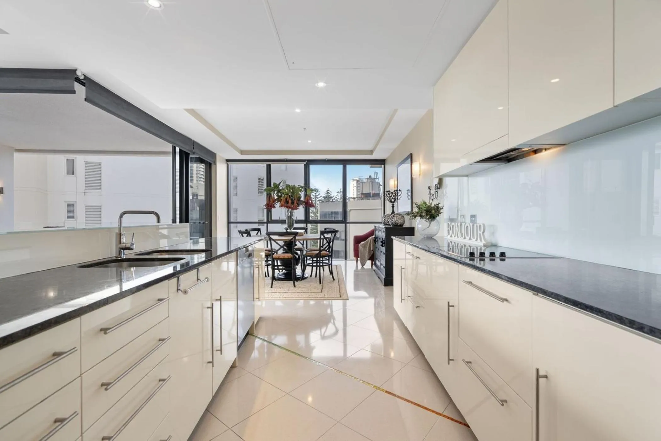 Living room in Aria Apartments