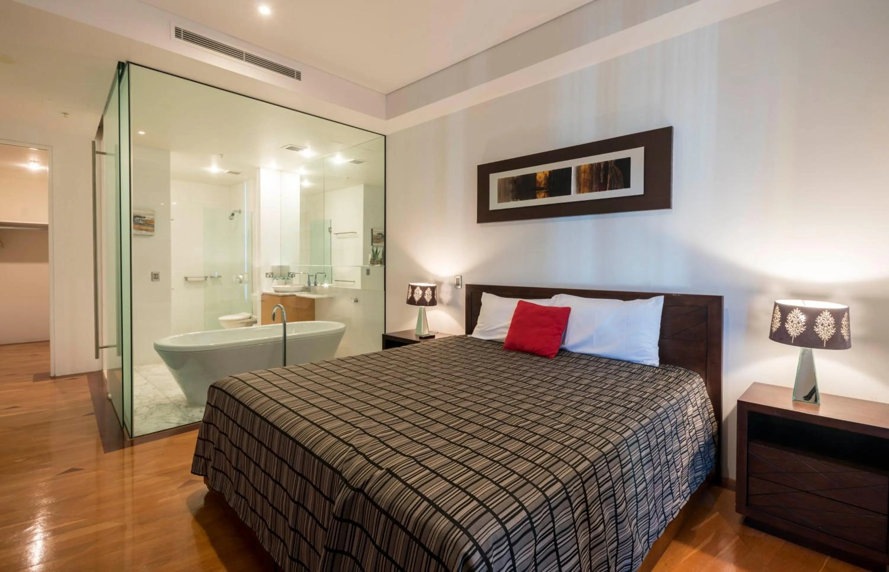 Photo of the whole room, Bed in Aria Apartments