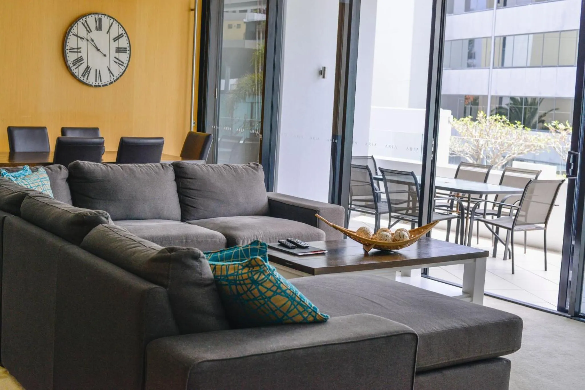 Balcony/Terrace in Aria Apartments