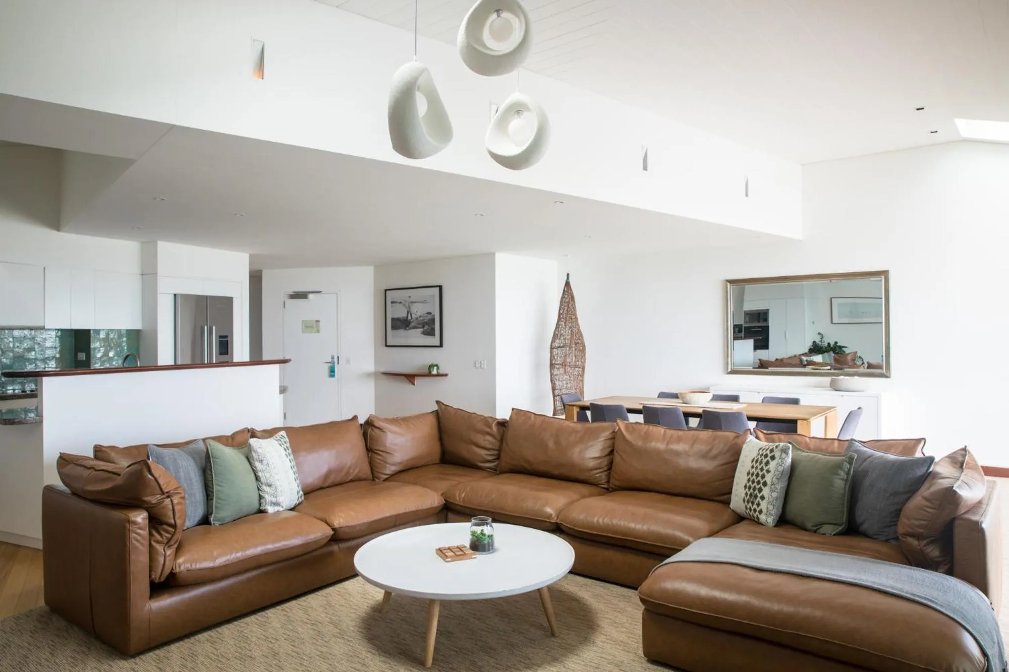 Living room in Beach Suites