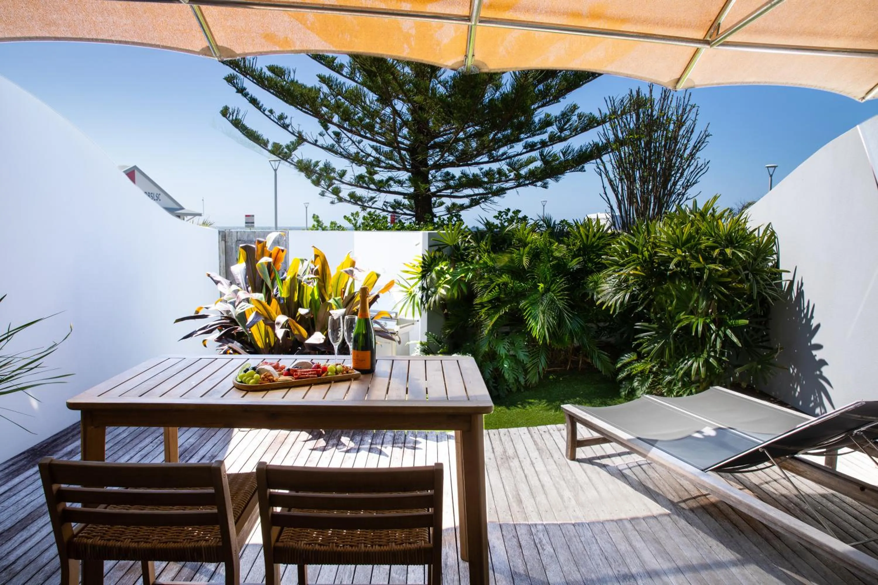 Patio in Beach Suites