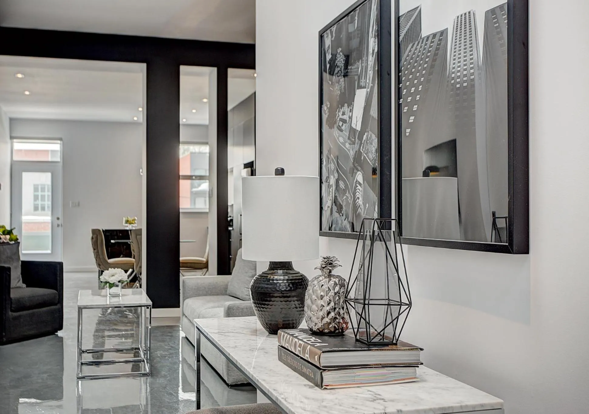 Living room in Les Lofts du Centre by Simplissimmo