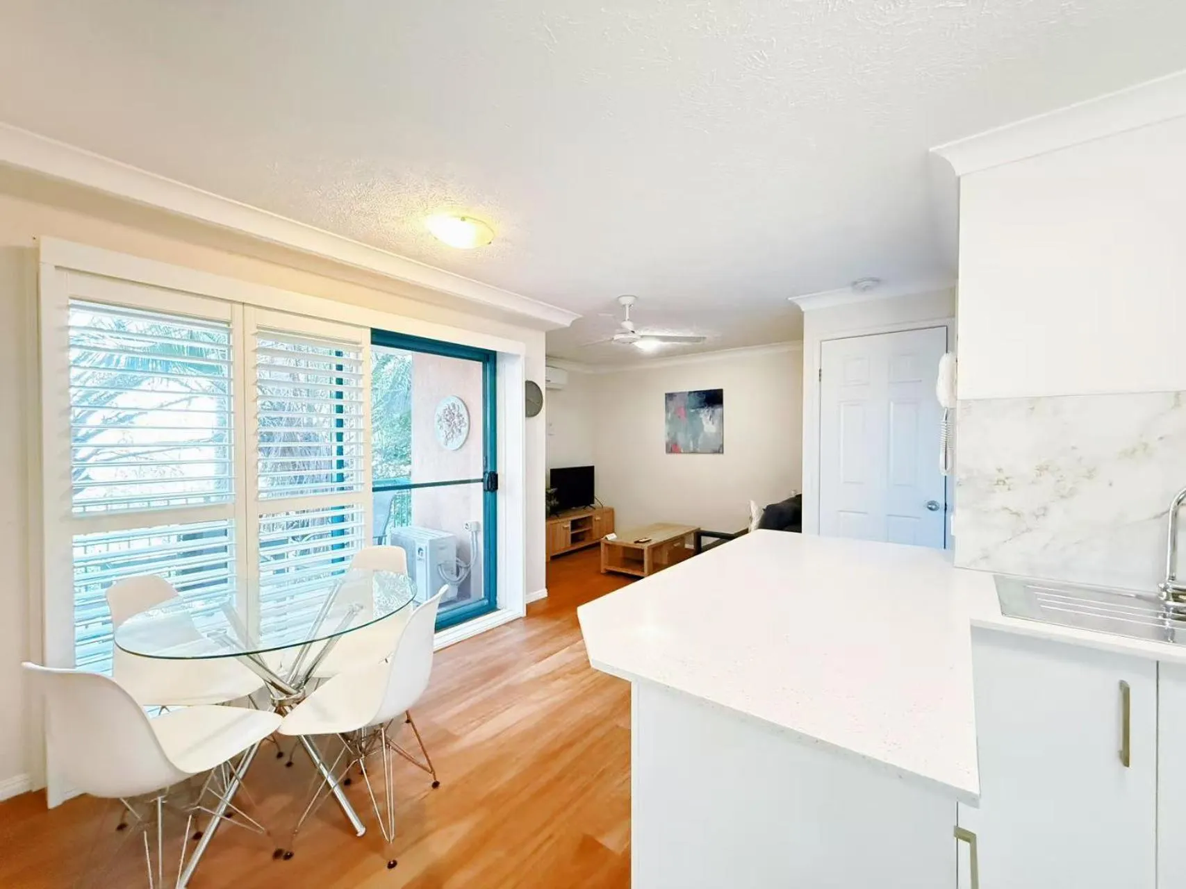 Living room in Karana Palms Resort