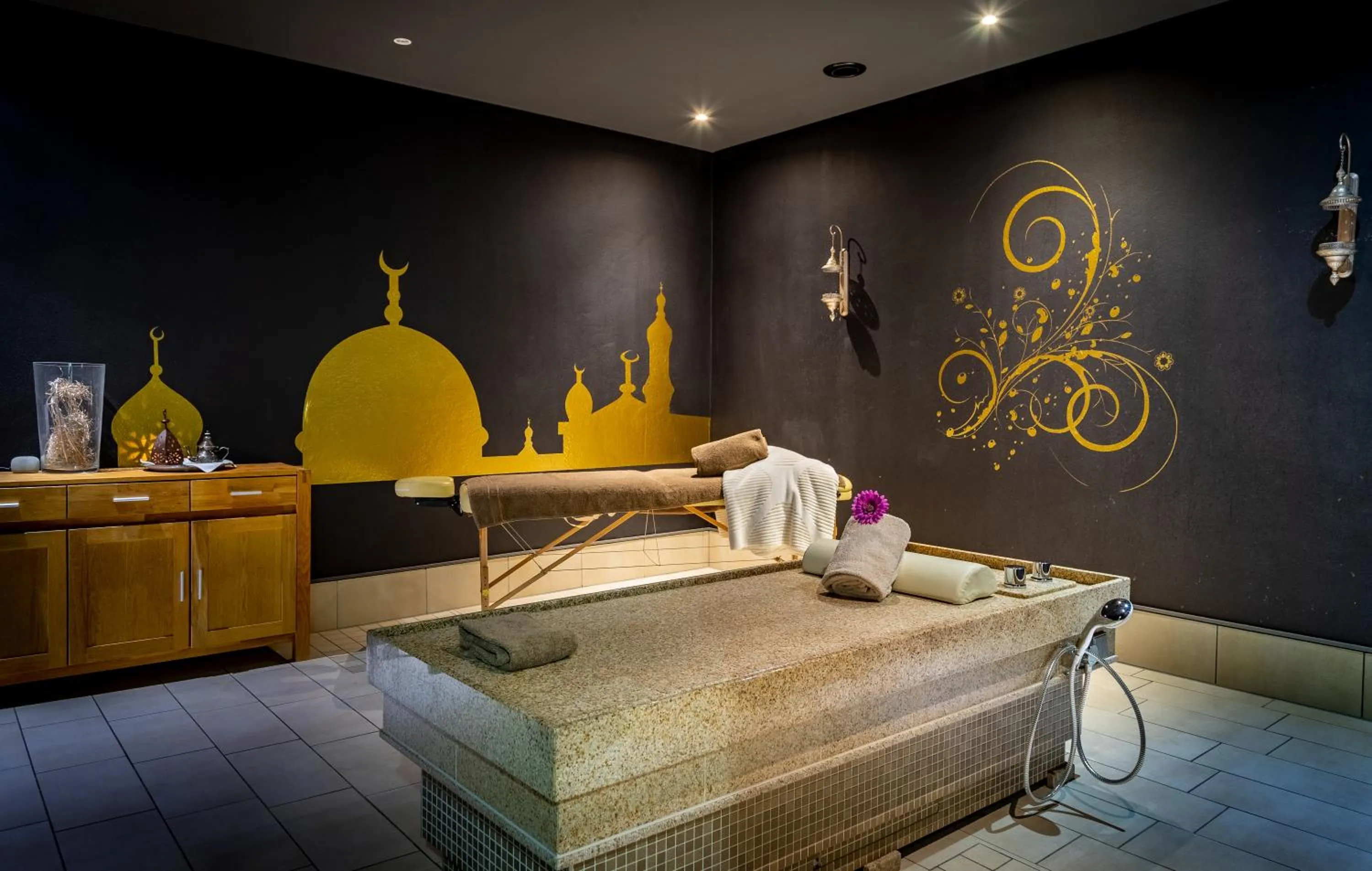 Spa and wellness centre/facilities in Hotel Oversum Winterberg Ski- und Vital Resort