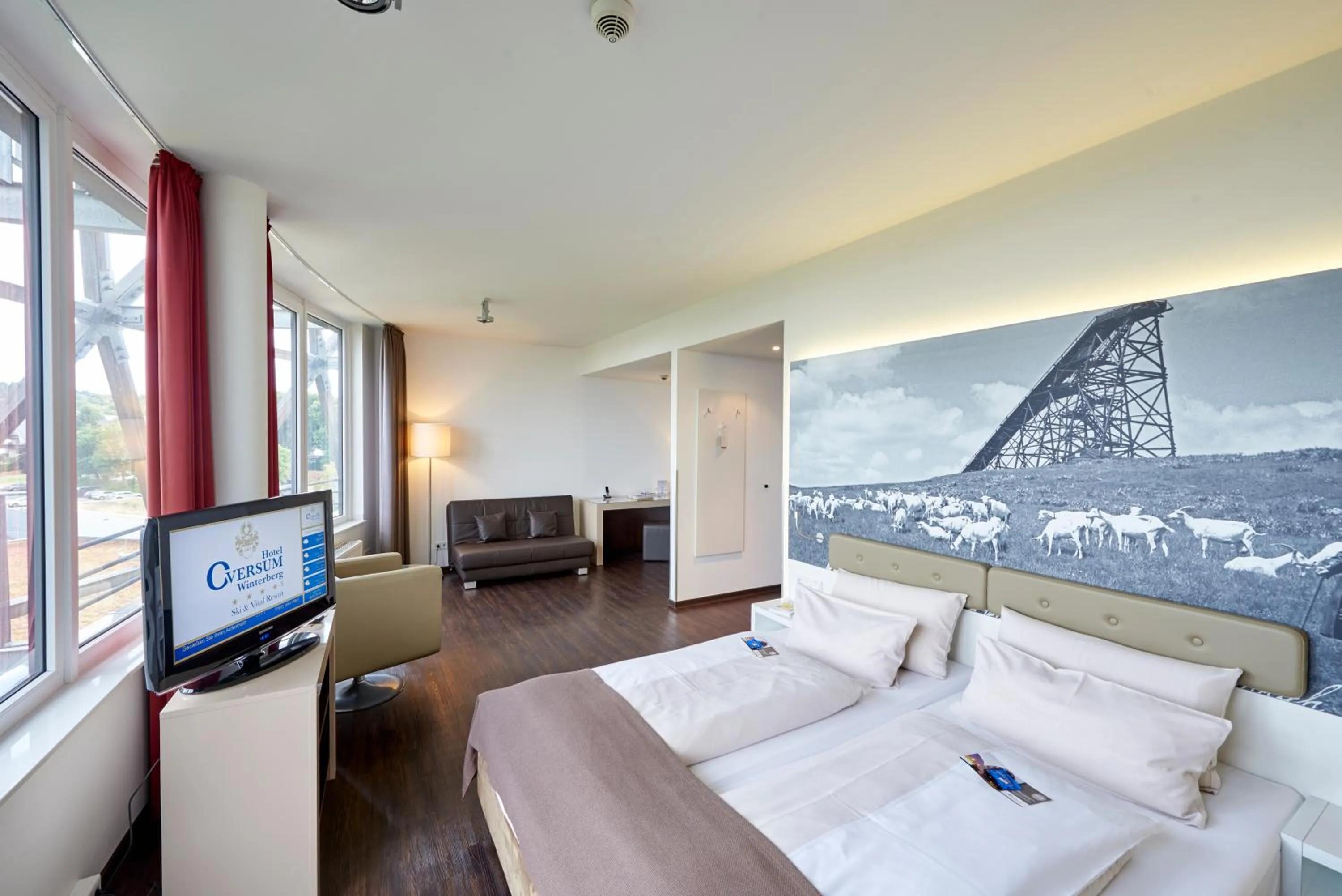 Bed in Hotel Oversum Winterberg Ski- und Vital Resort