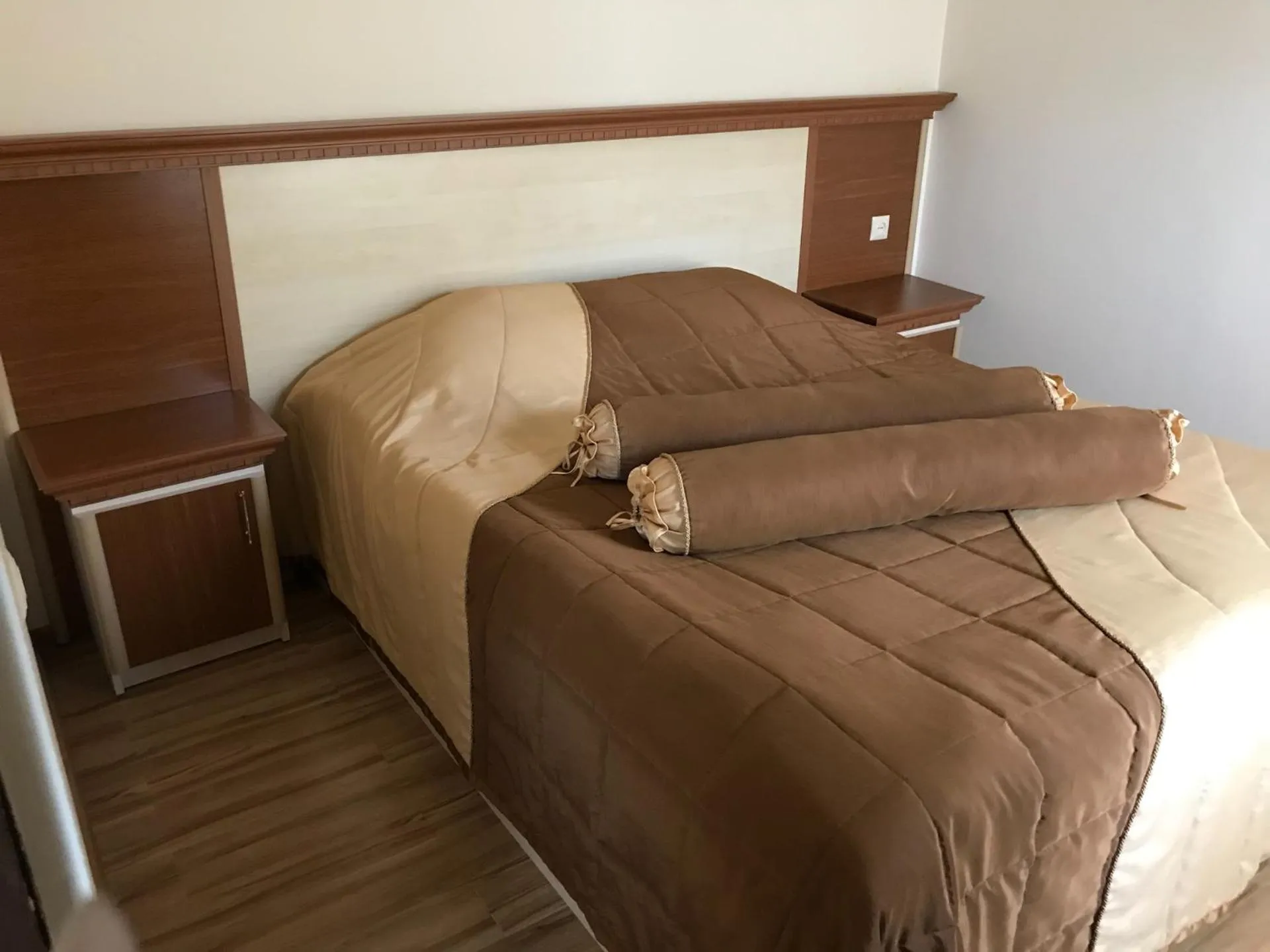 Bed in Armenia VanSevan Hotel