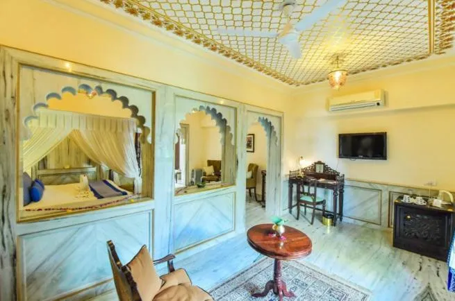 Living room in Hotel Udai Kothi