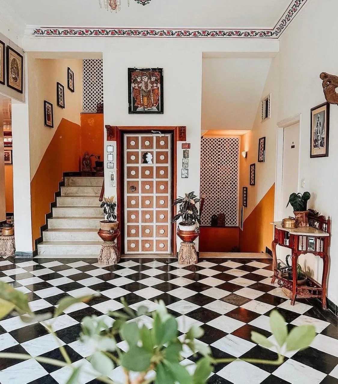 Lobby or reception in Hotel Udai Kothi