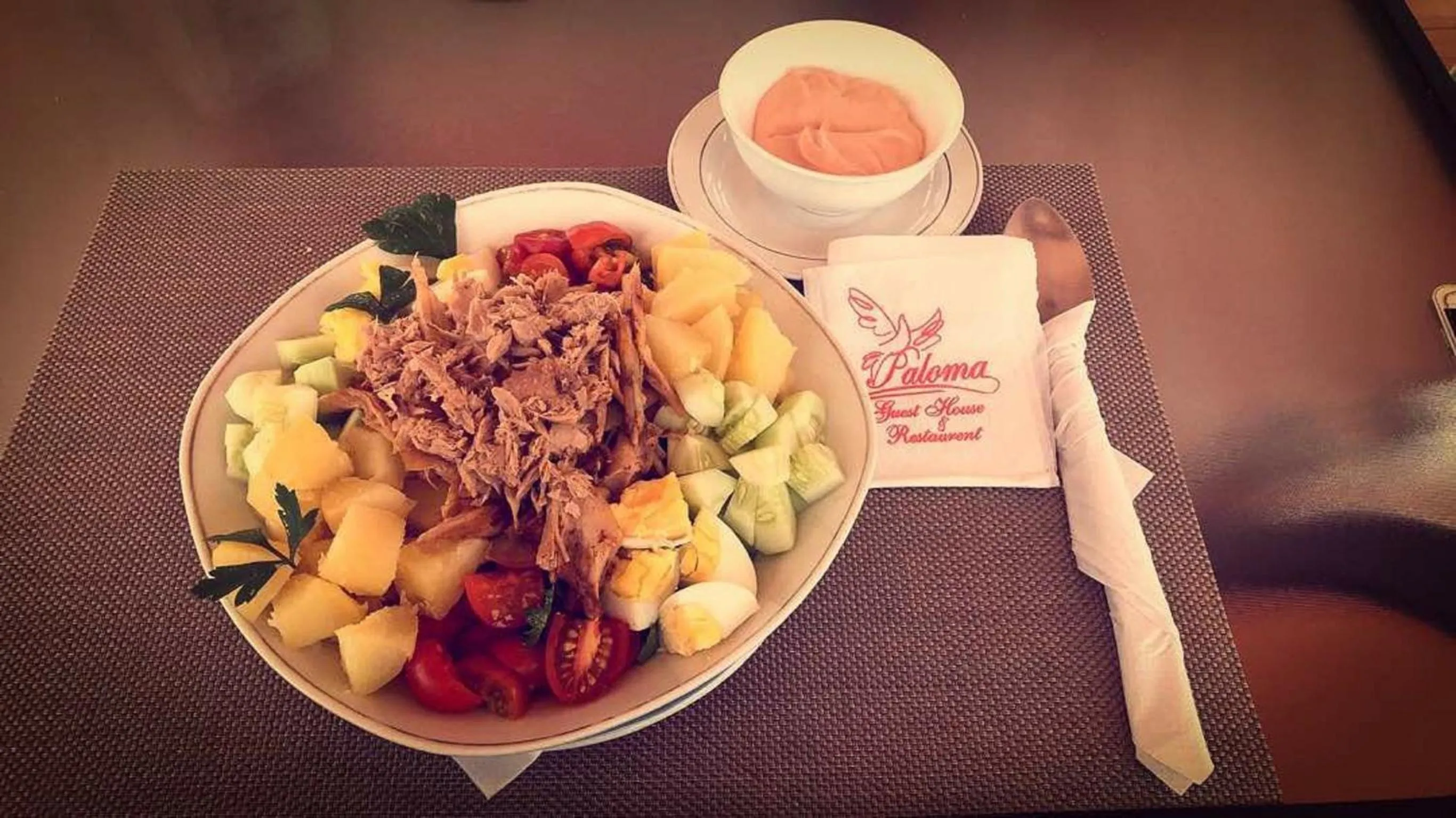 Food in Paloma Guest House