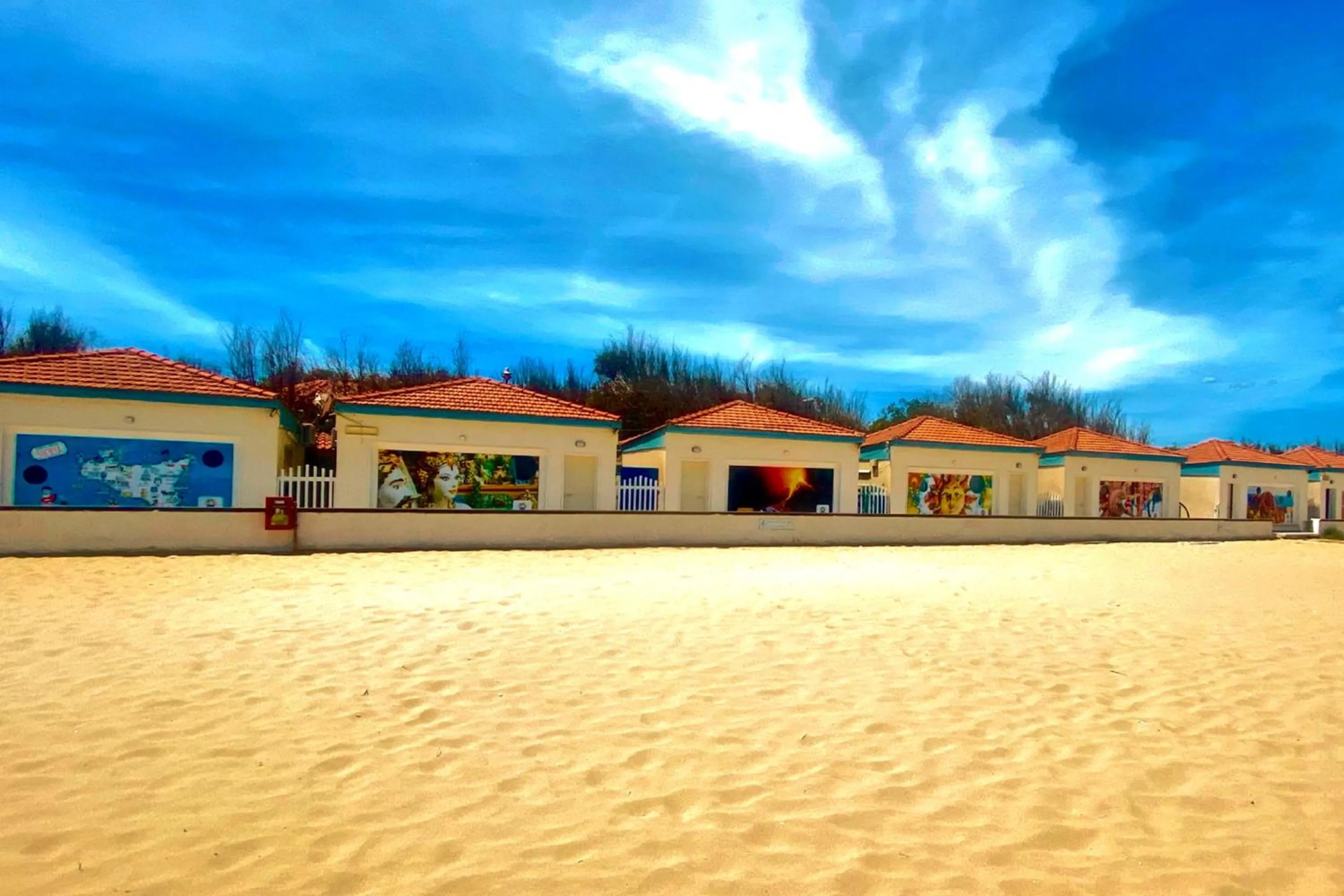 Beach in Villaggio Albergo Internazionale La Plaja