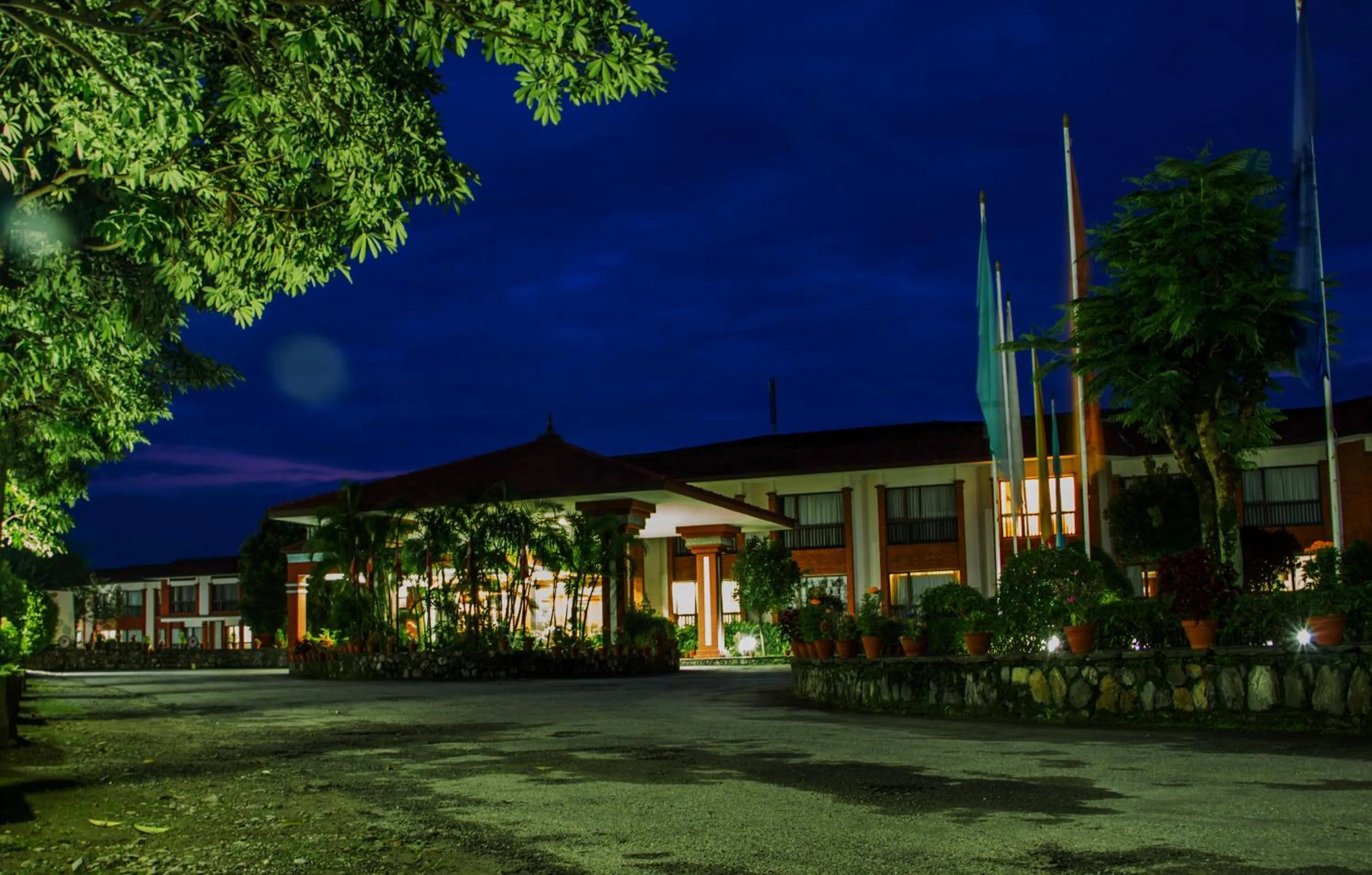 Property building in Hotel Pokhara Grande