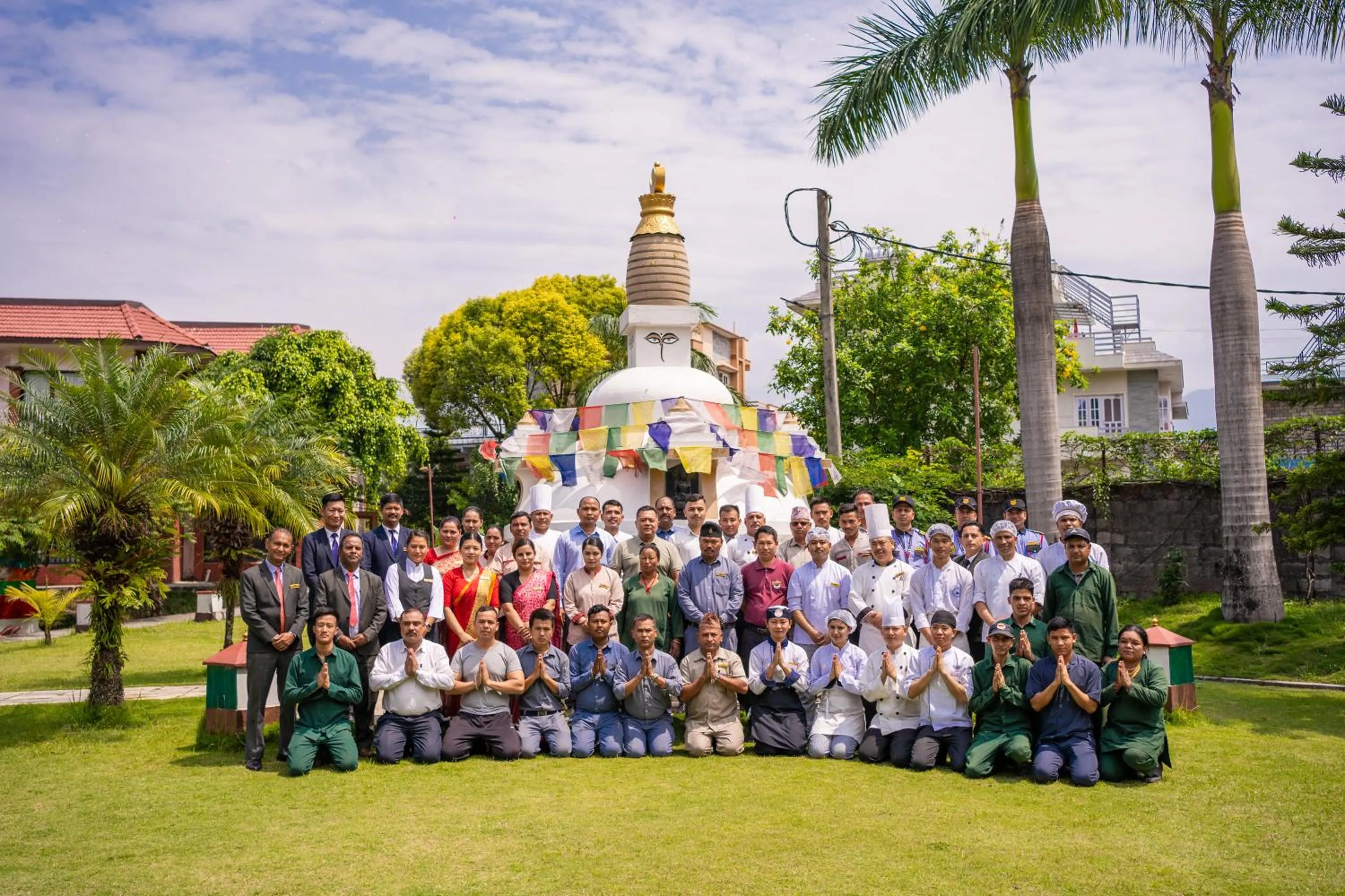 Staff in Hotel Pokhara Grande