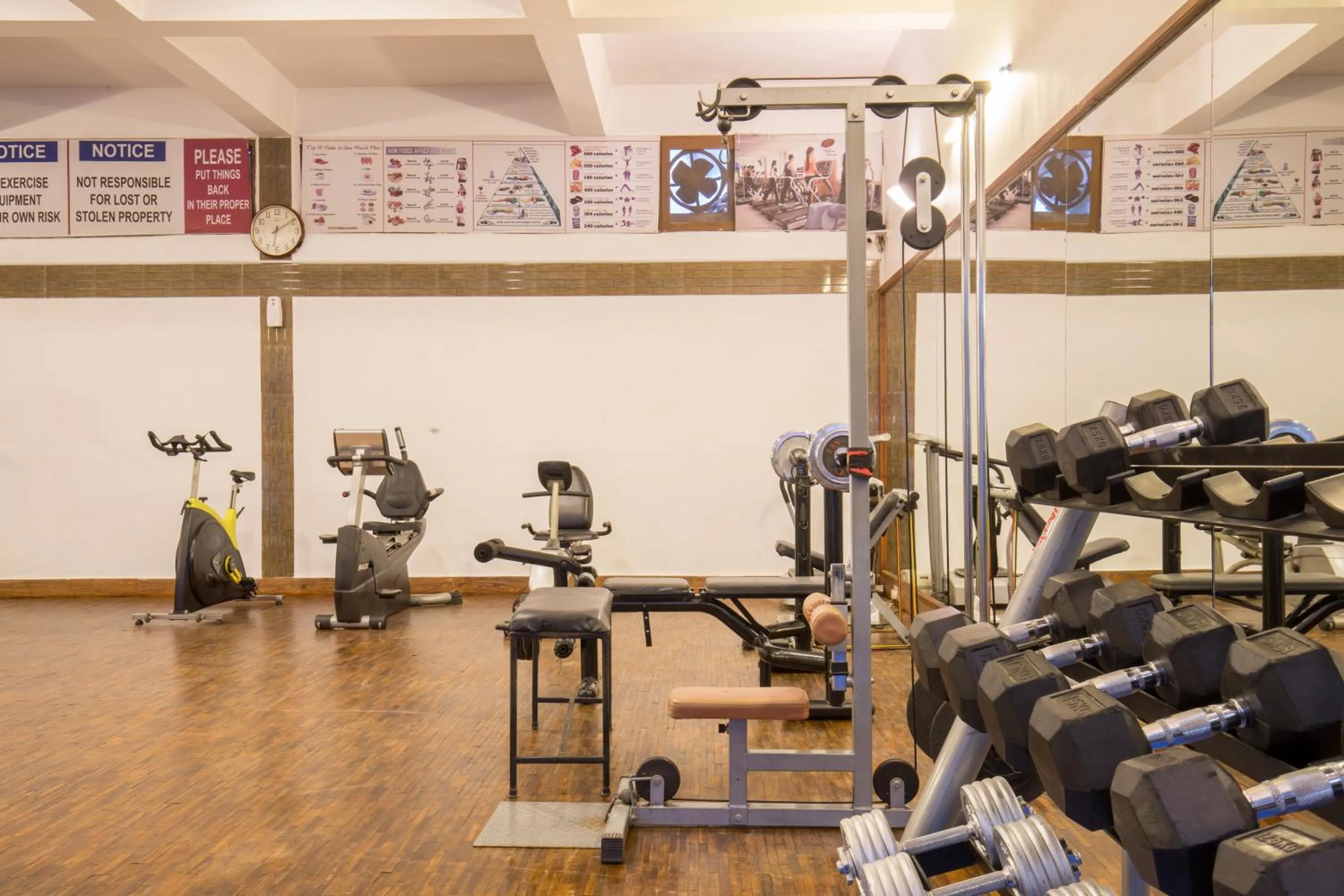 Fitness centre/facilities in Hotel Pokhara Grande