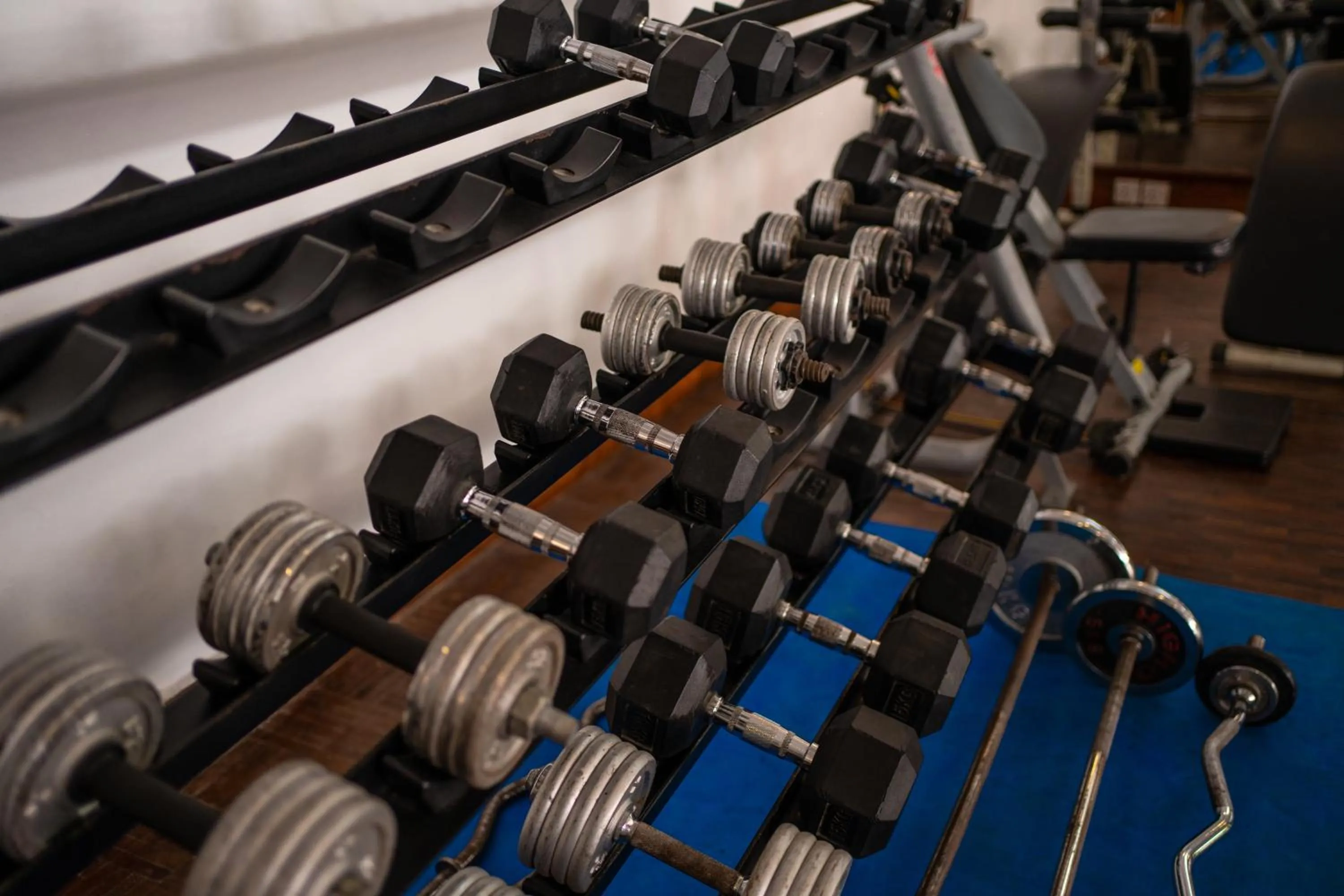 Fitness centre/facilities in Hotel Pokhara Grande