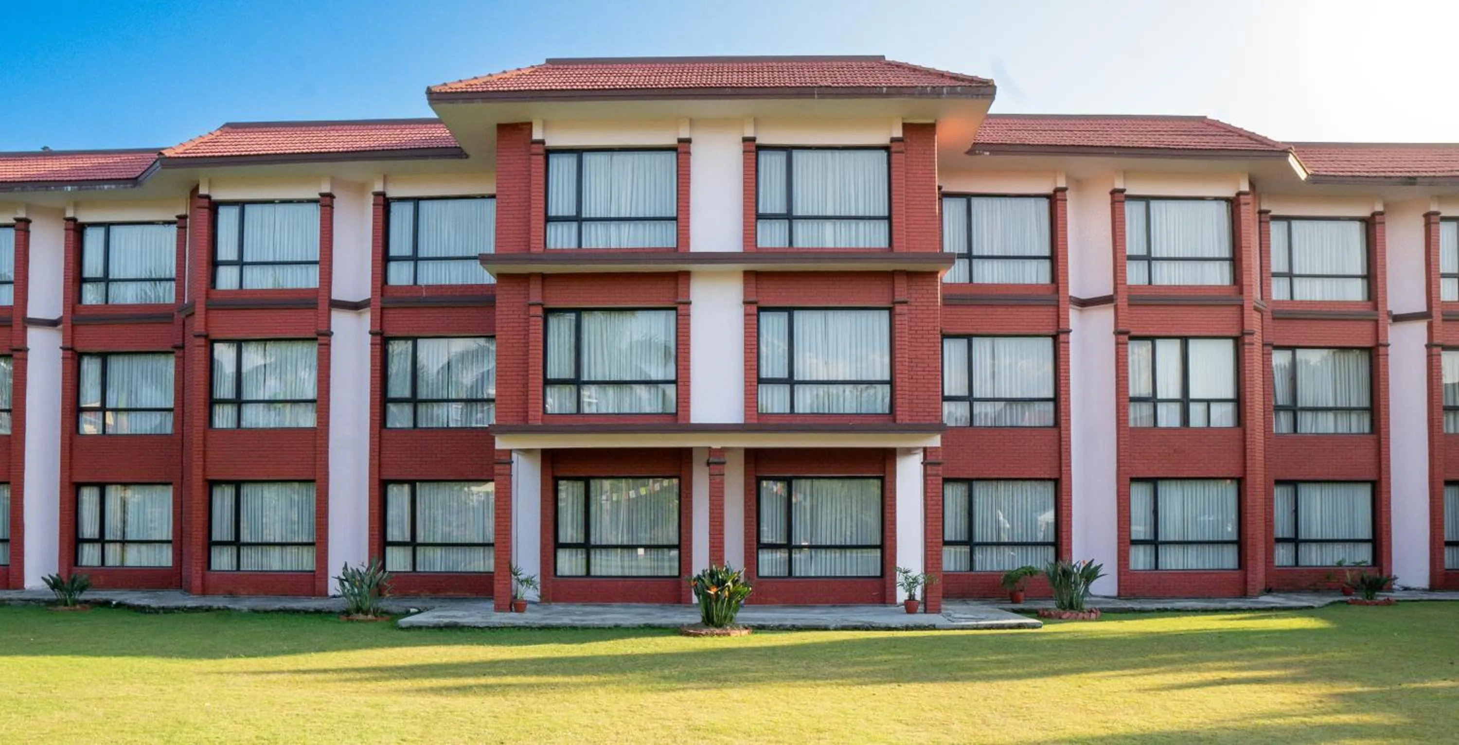 Property building in Hotel Pokhara Grande