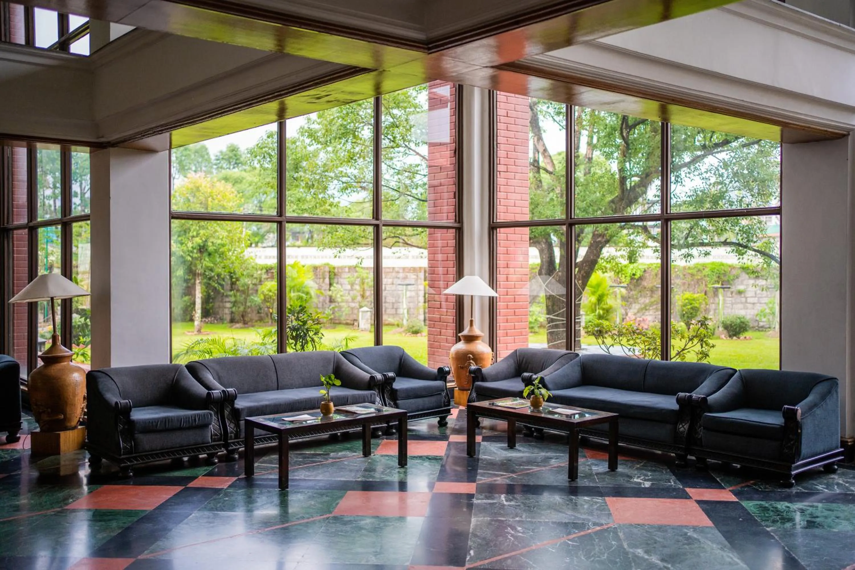 Lobby or reception in Hotel Pokhara Grande