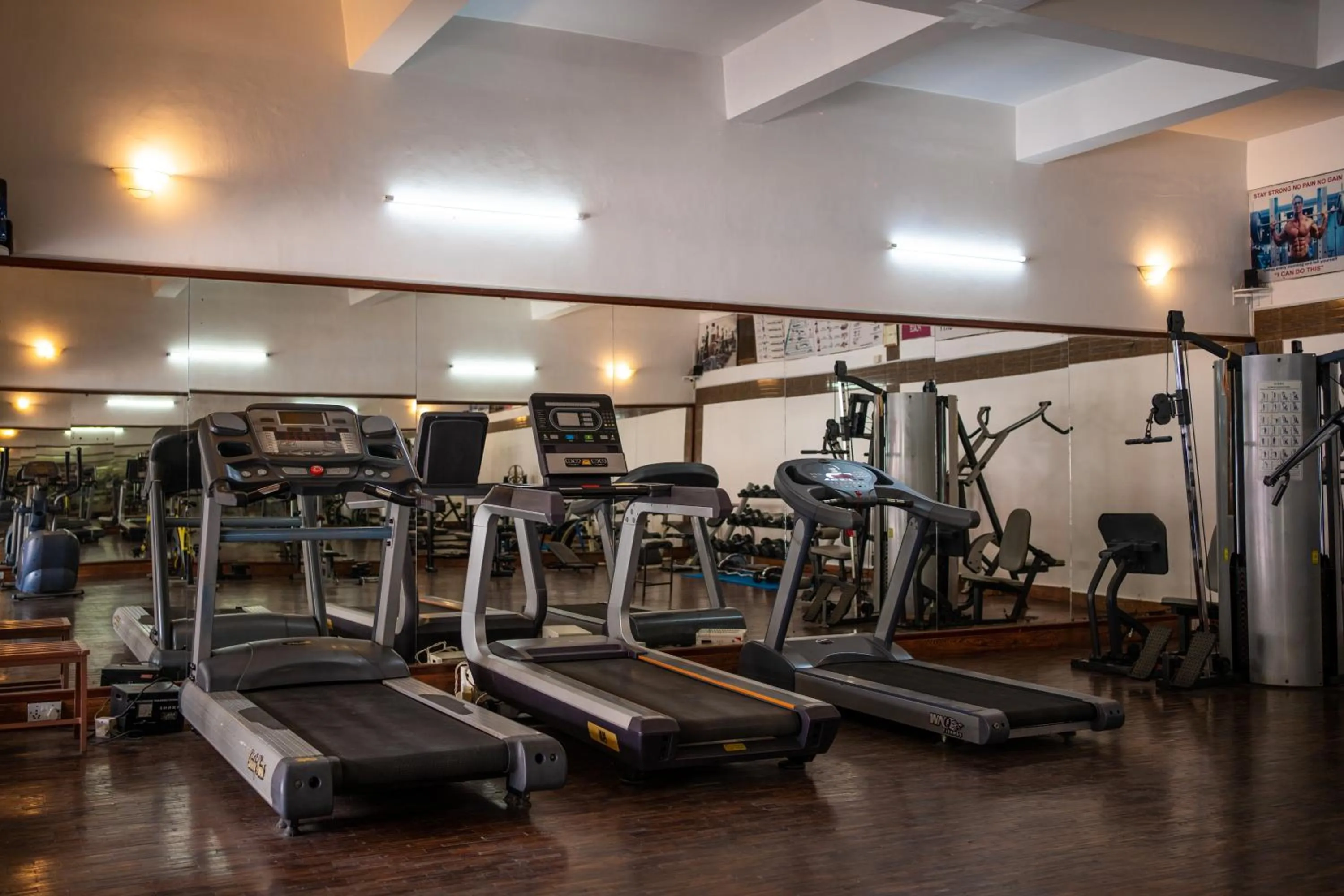 Fitness centre/facilities in Hotel Pokhara Grande