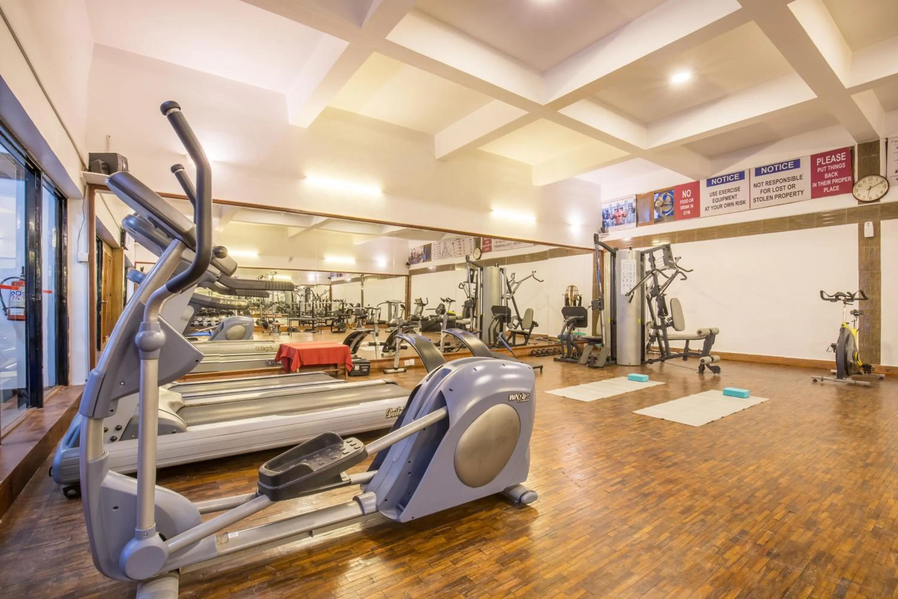 Fitness centre/facilities in Hotel Pokhara Grande