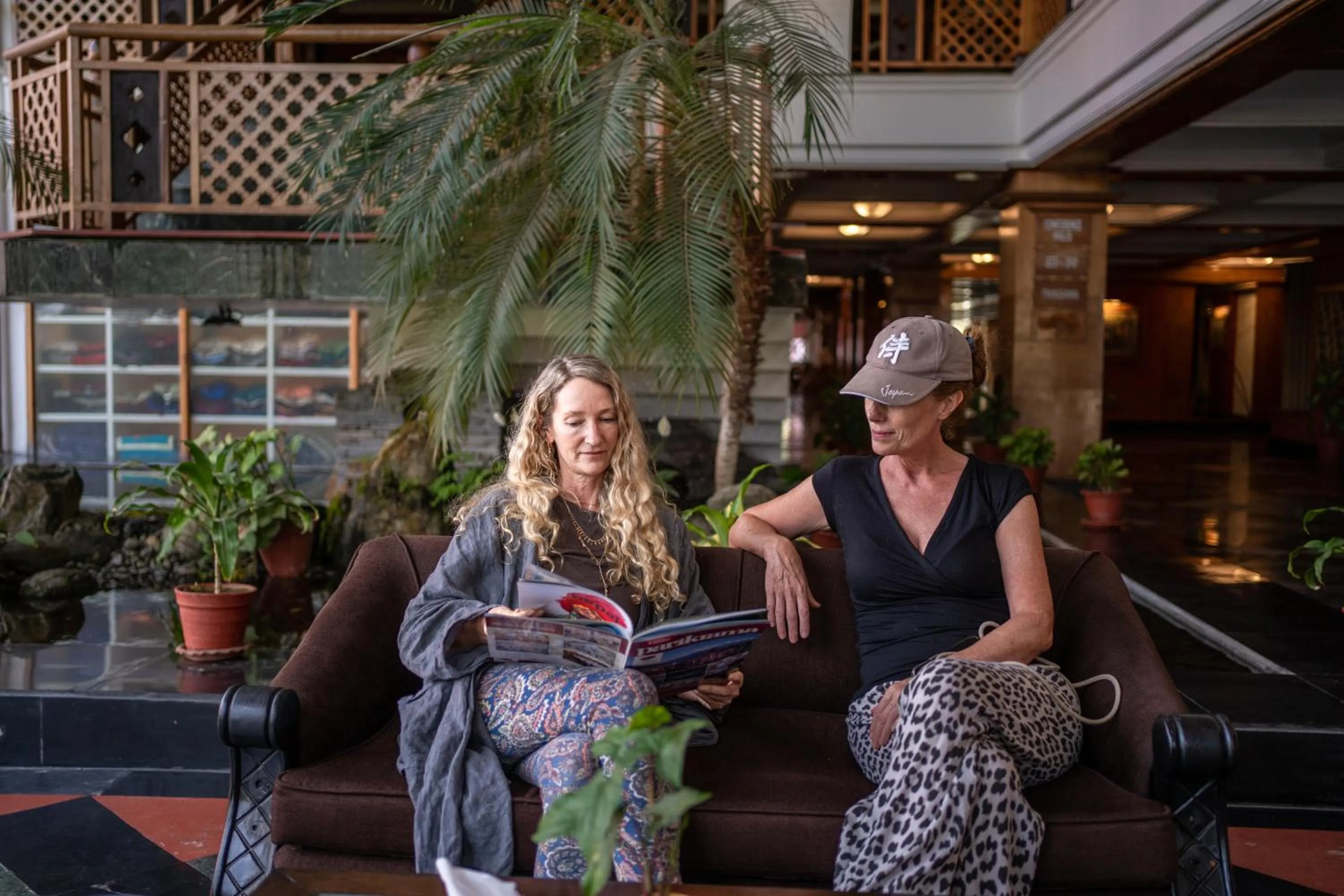 Lobby or reception in Hotel Pokhara Grande