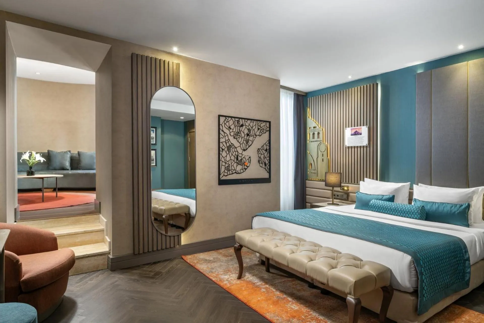 Bedroom, Bed in Aspera Hotel Altunizade