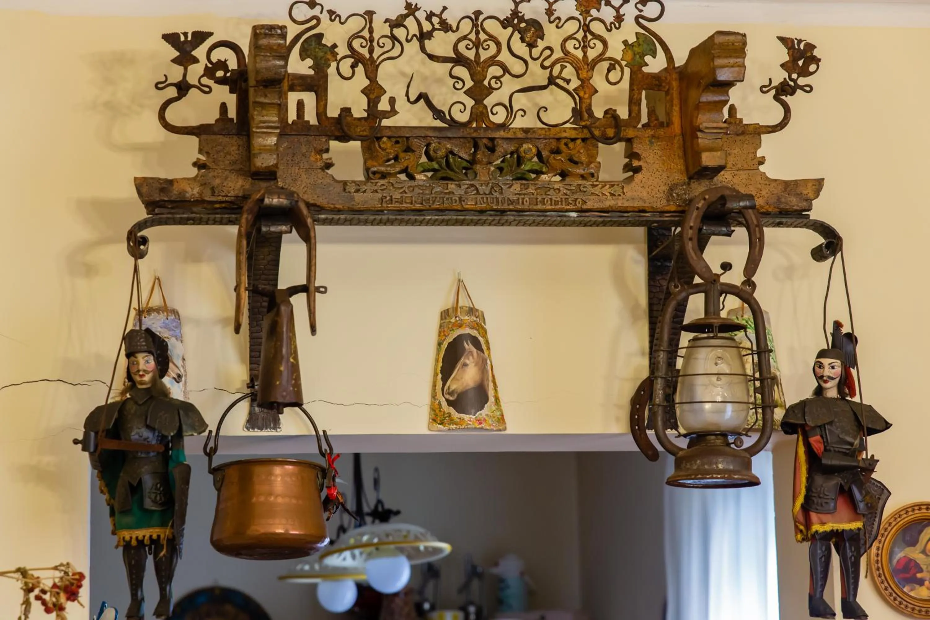 Decorative detail in B&B Villa Liliya