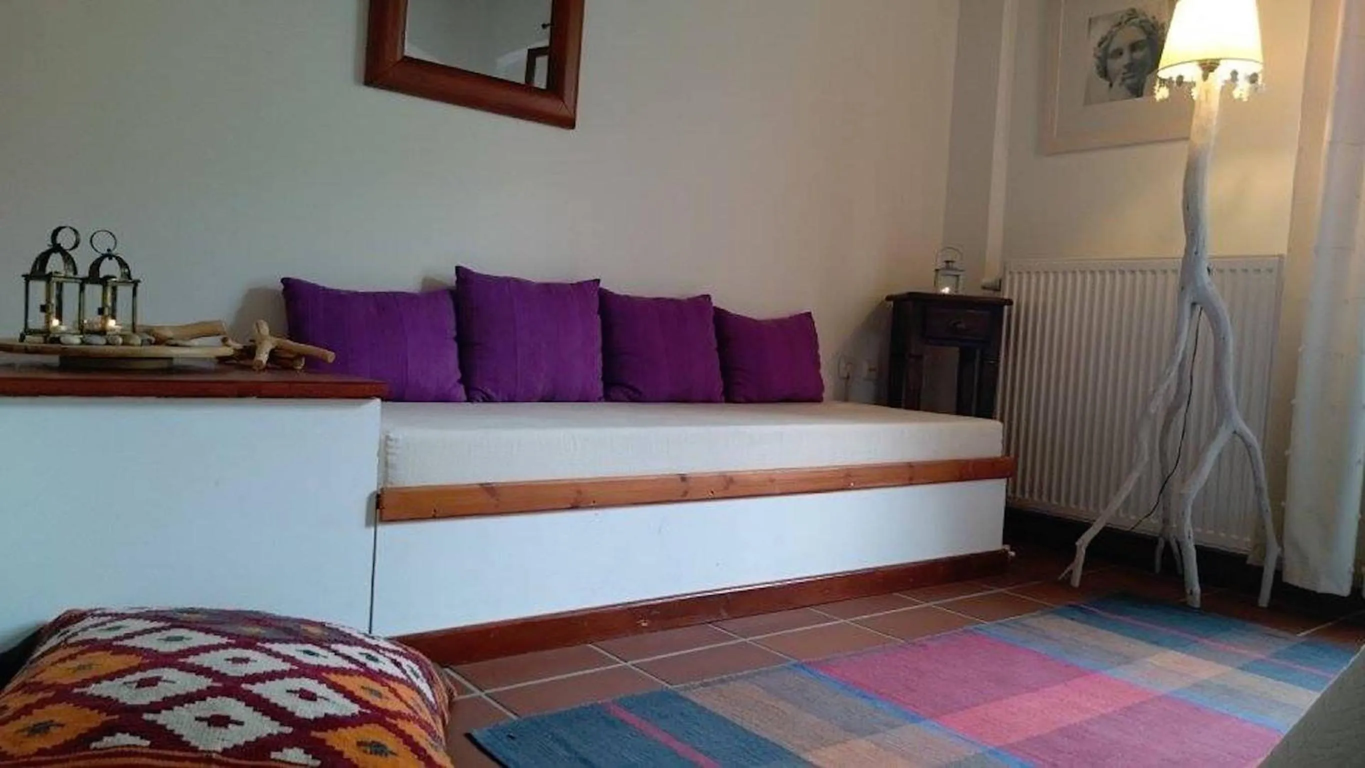 Bed in Helicon Muses Friendly Mountain B&B Guesthouse