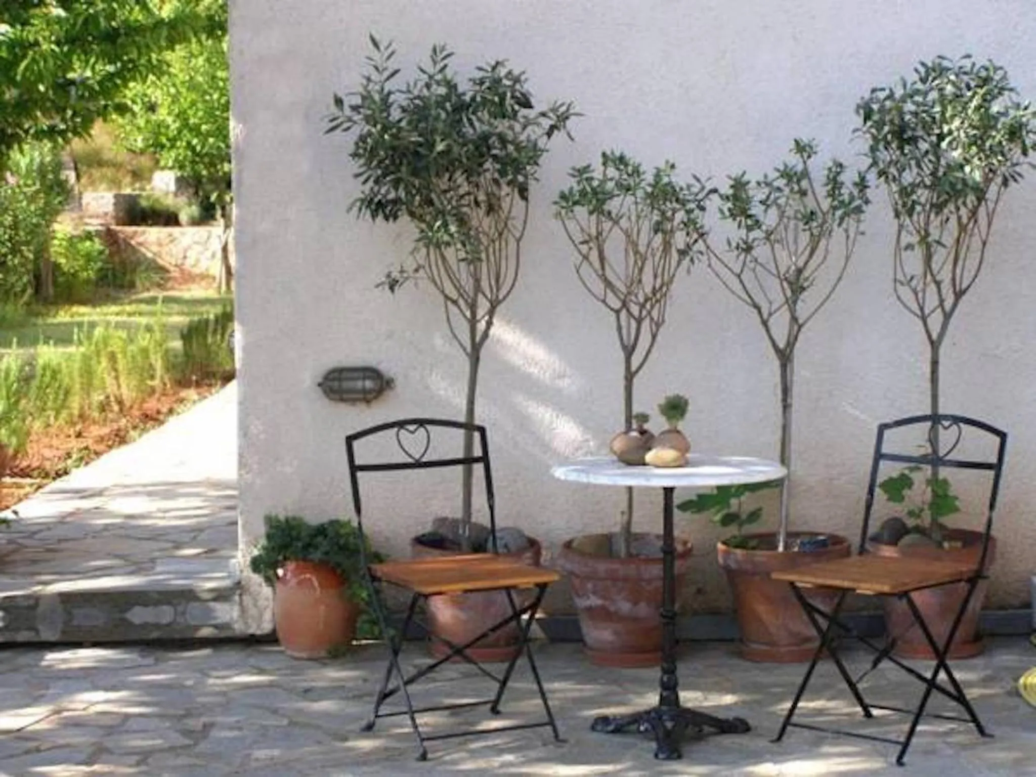 Patio in Helicon Muses Friendly Mountain B&B Guesthouse