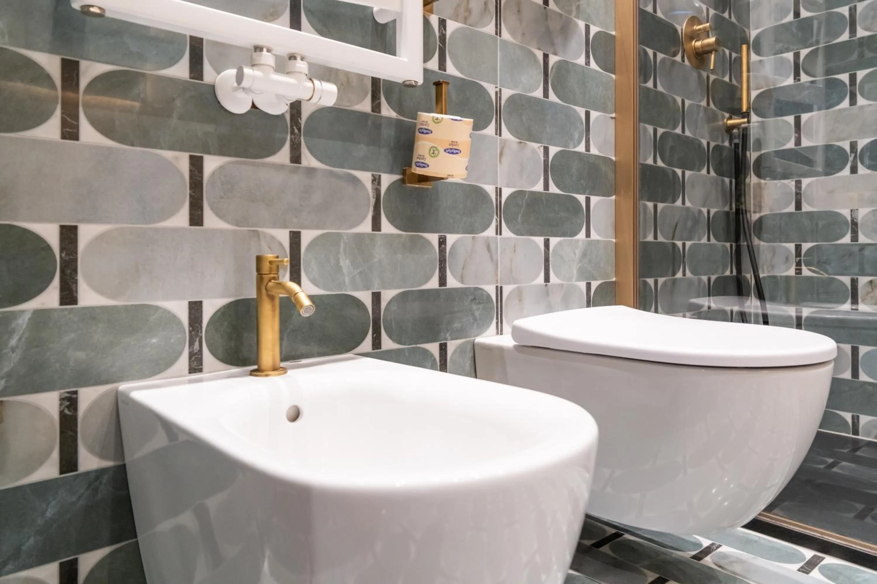 Bathroom in 501 Hotel