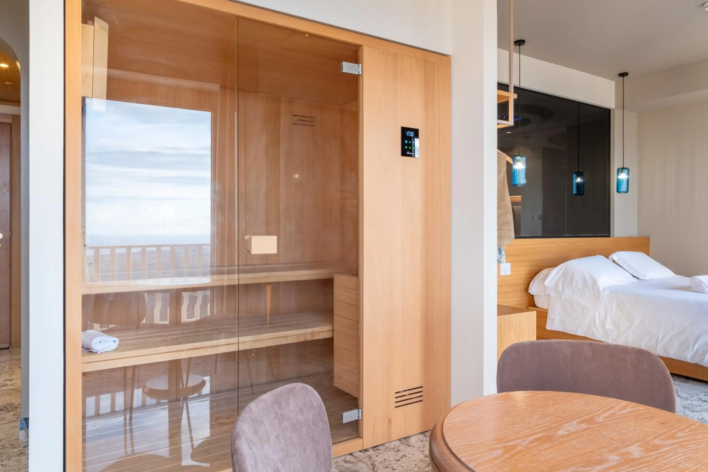 Sauna, Bed in 501 Hotel