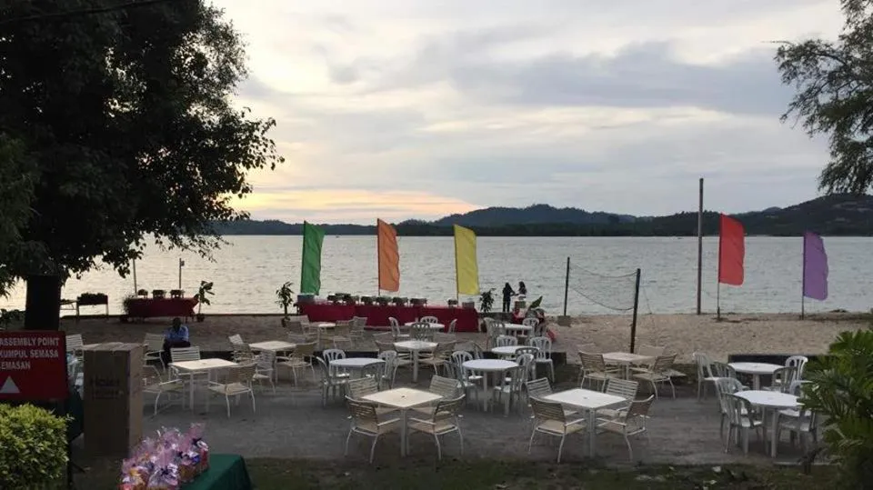 BBQ facilities in The Orient Star Resort Lumut