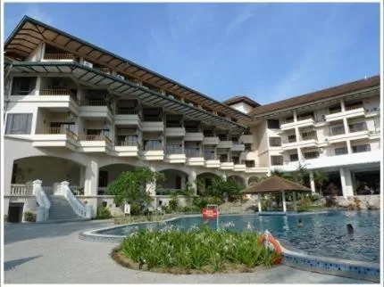 Pool view in The Orient Star Resort Lumut