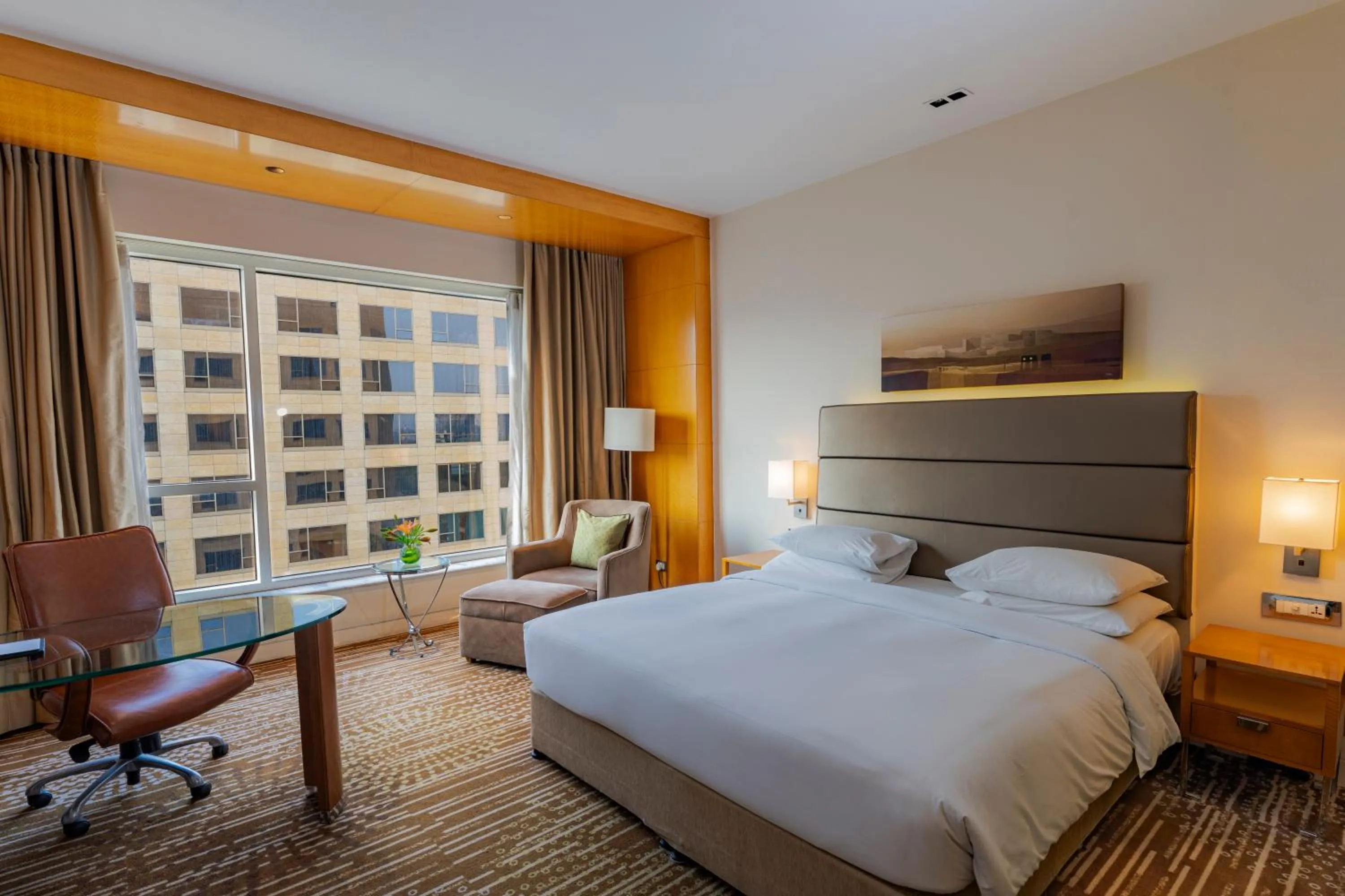 Bed in Hyatt Regency Pune Hotel & Residences