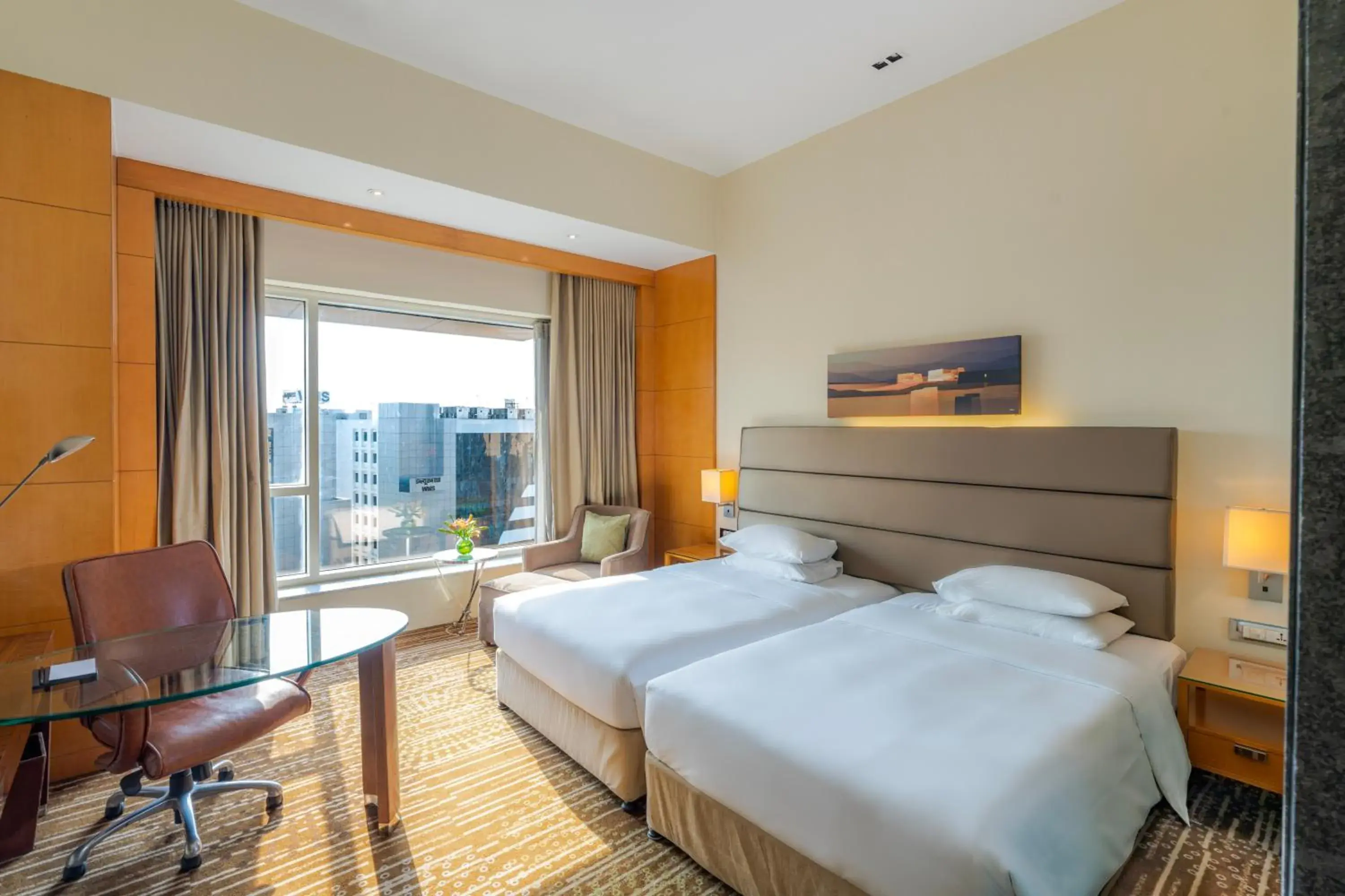 Twin Room - Club Access in Hyatt Regency Pune Hotel & Residences Twin Room - Club Access in Hyatt Regency Pune Hotel & Residences