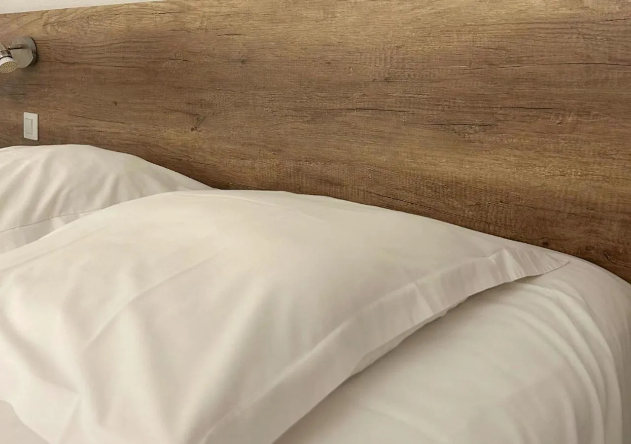 Bedroom, Bed in Hôtel Le Carnon