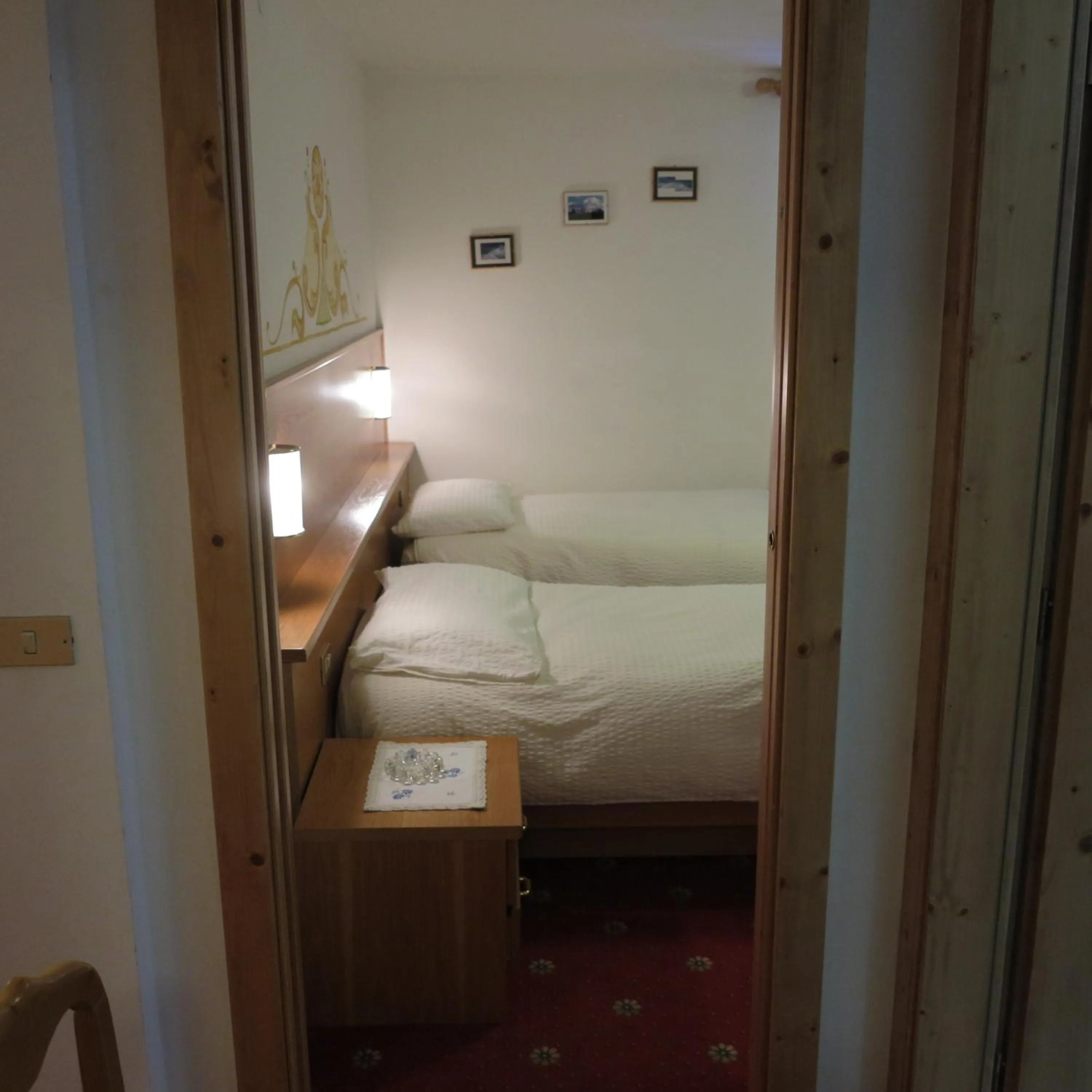 Bed in Hotel Presena