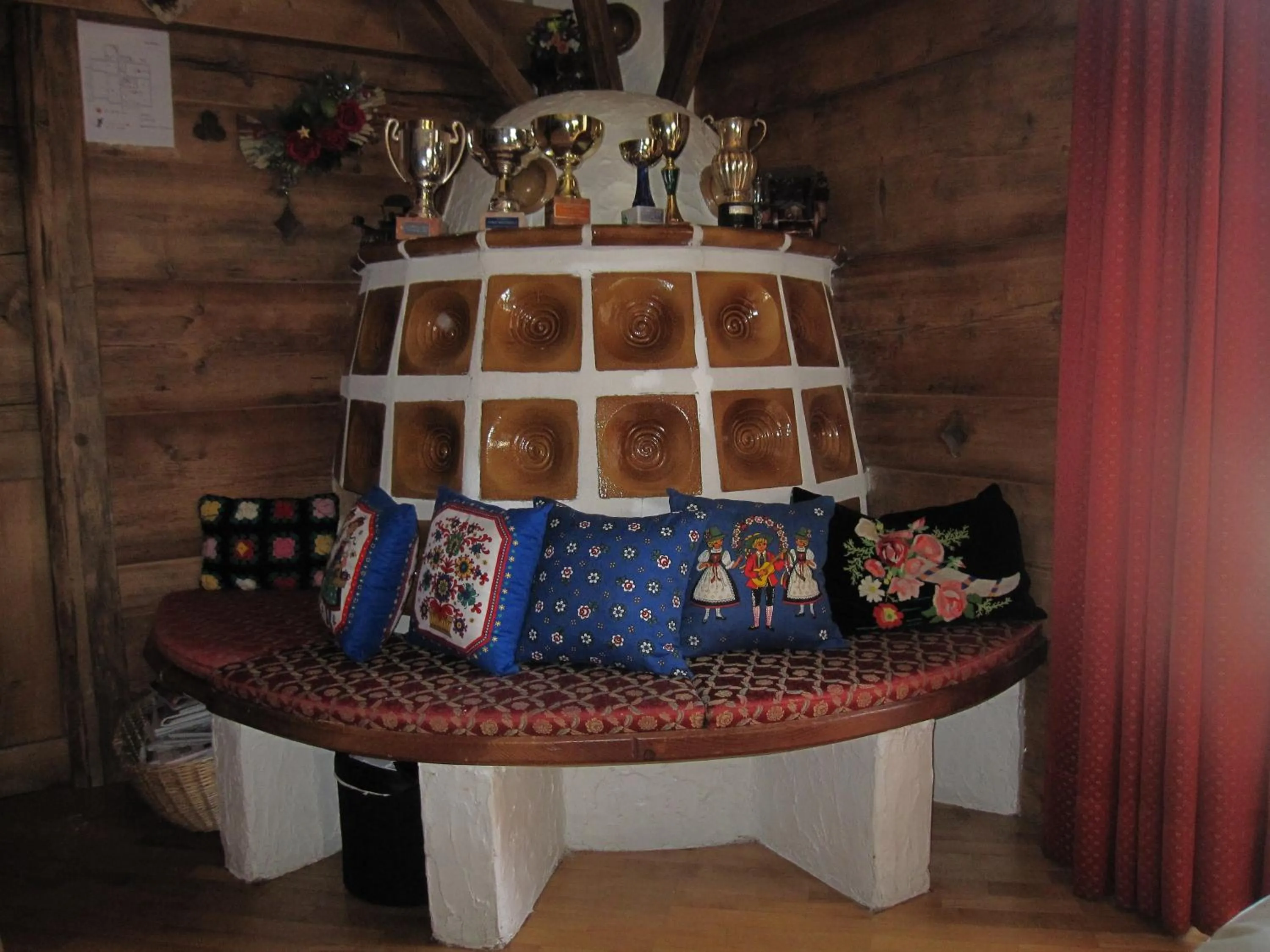 Decorative detail in Hotel Presena