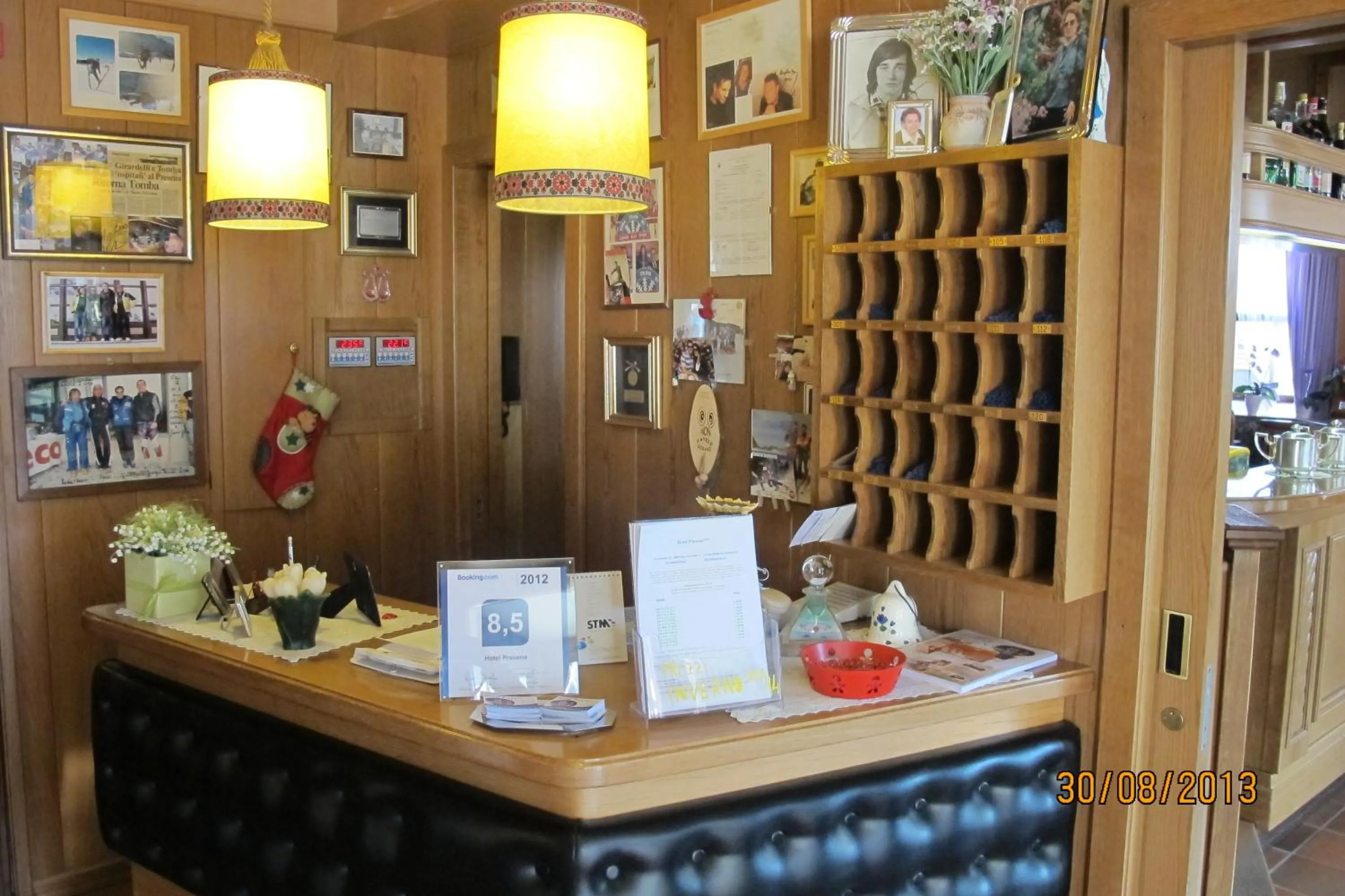 Lobby or reception in Hotel Presena