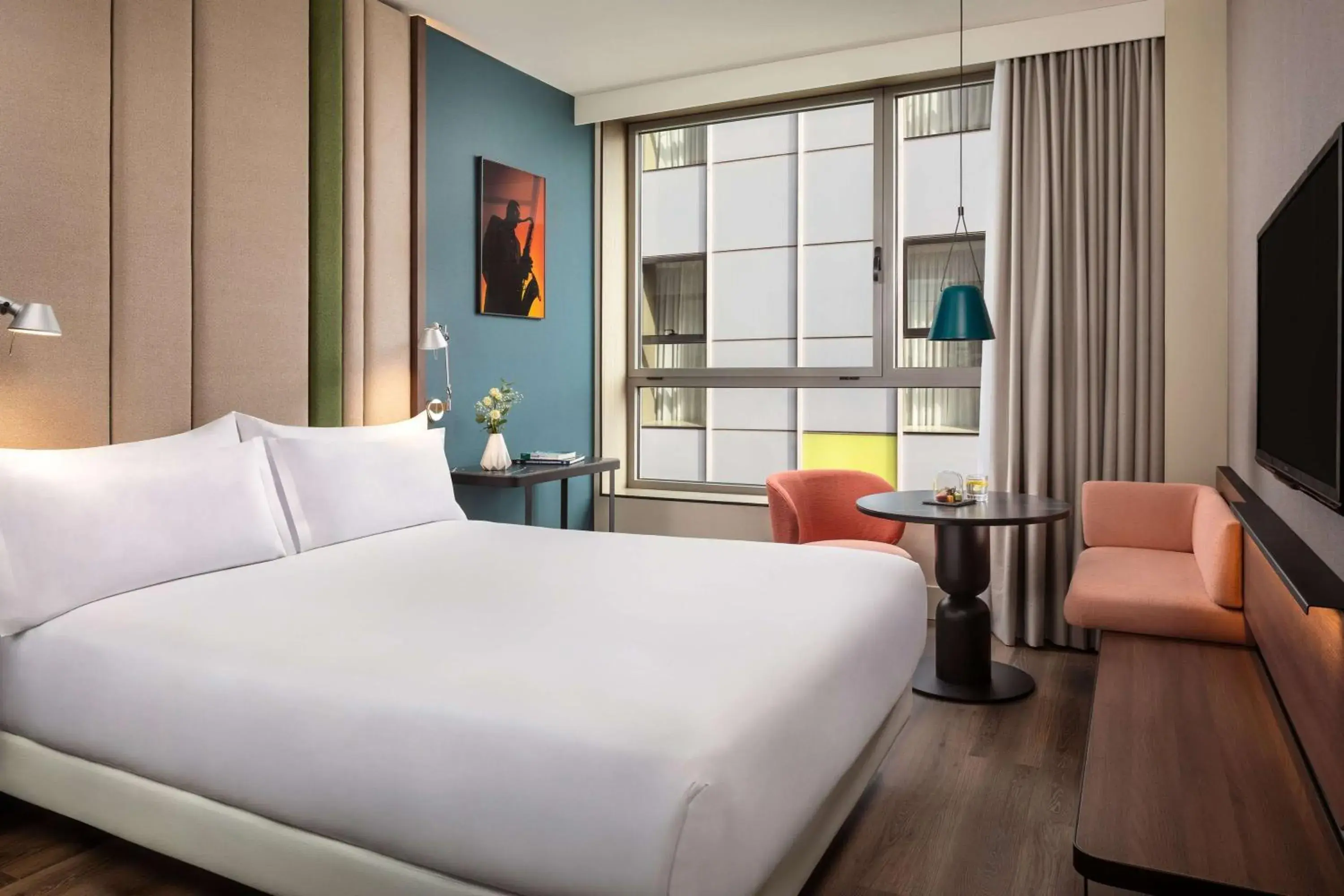 Superior New Style Room in NH Barcelona Diagonal Center Superior New Style Room in NH Barcelona Diagonal Center