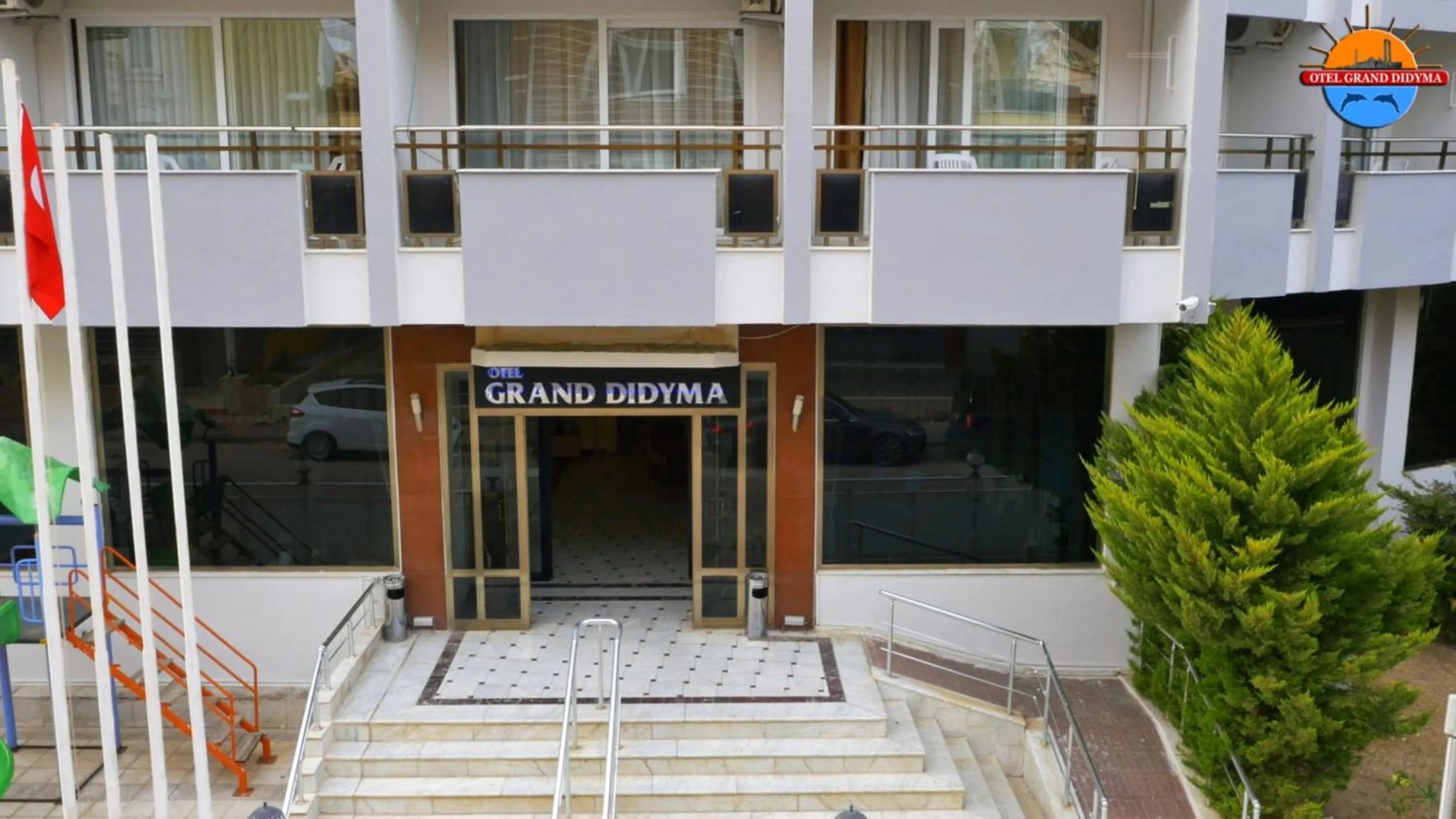 Facade/entrance in Grand Didyma Hotel