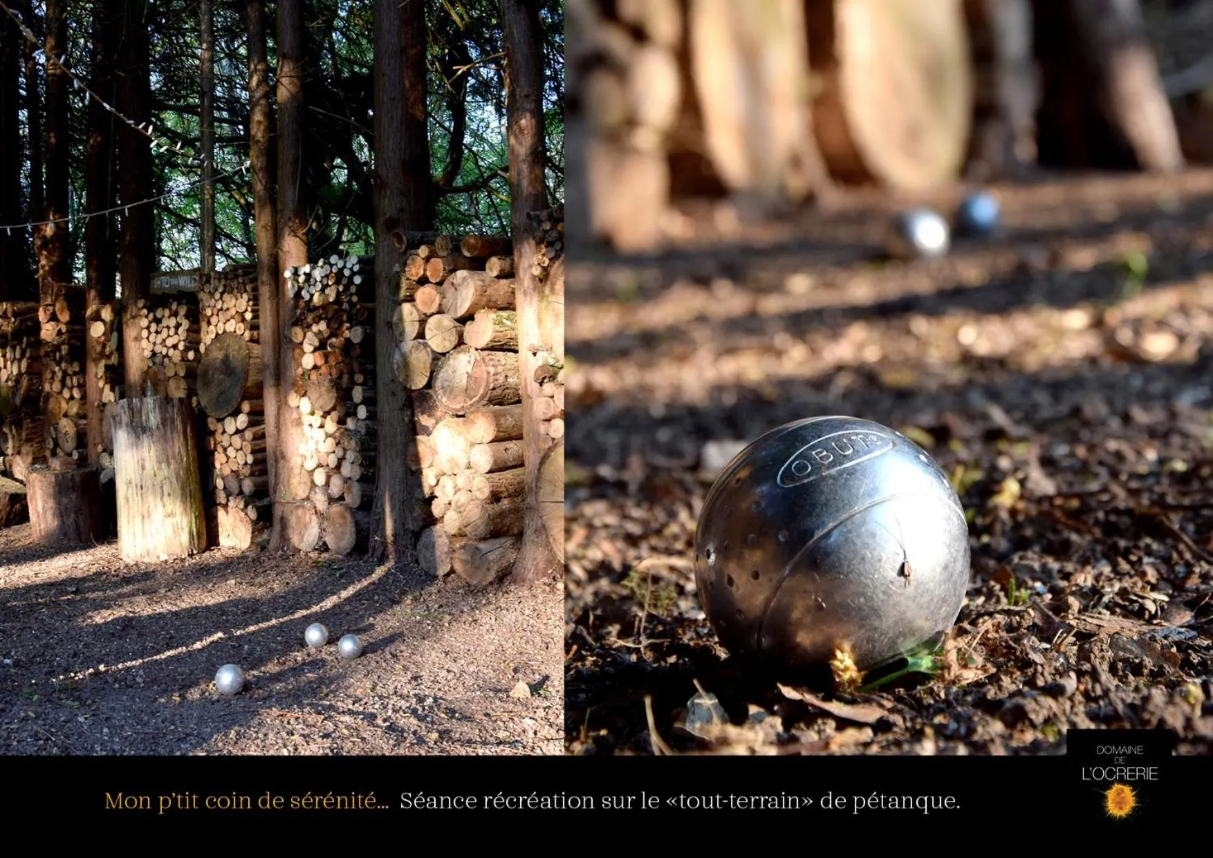 Natural landscape in Domaine de l'Ocrerie