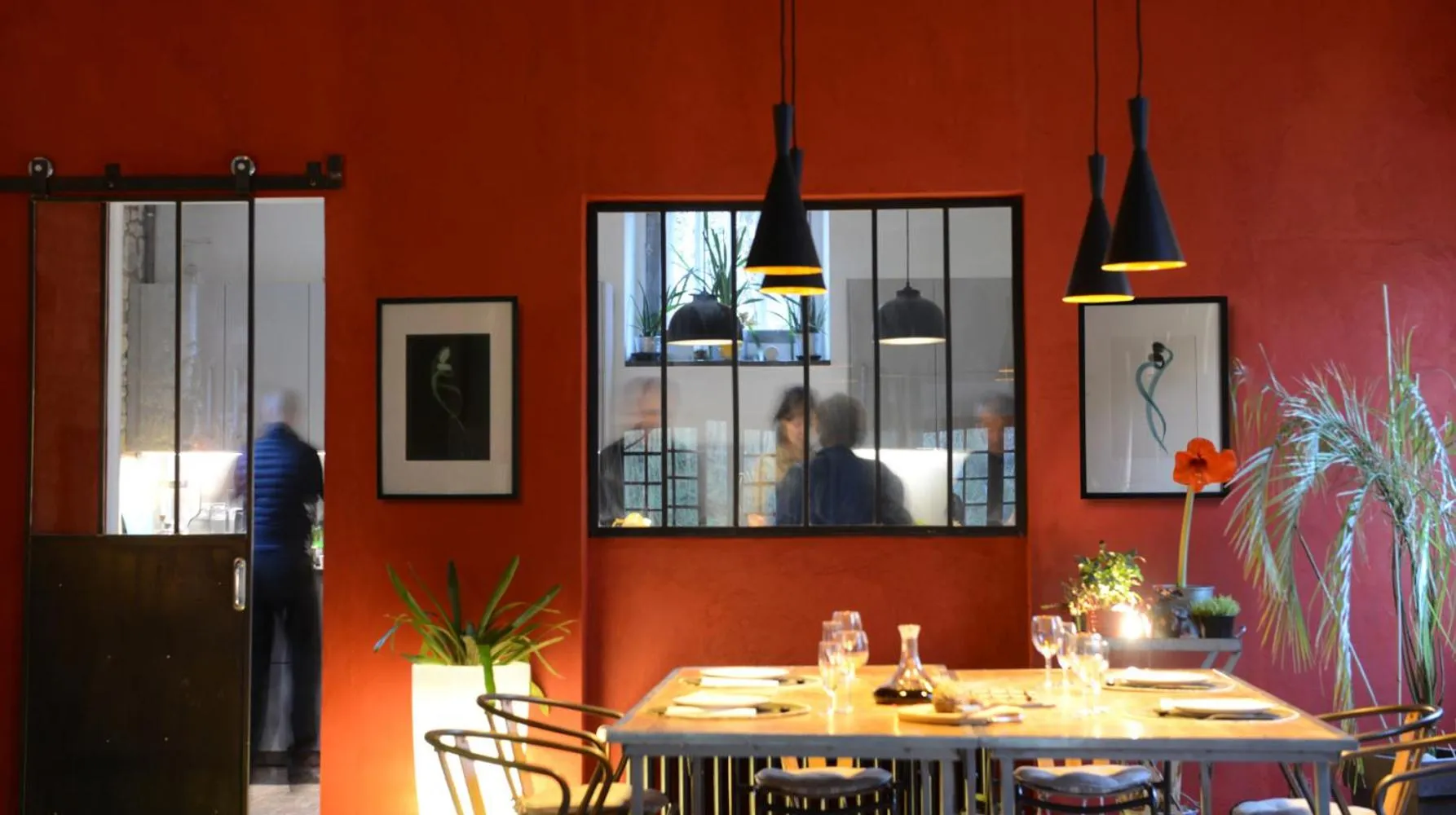 Dining area in Domaine de l'Ocrerie