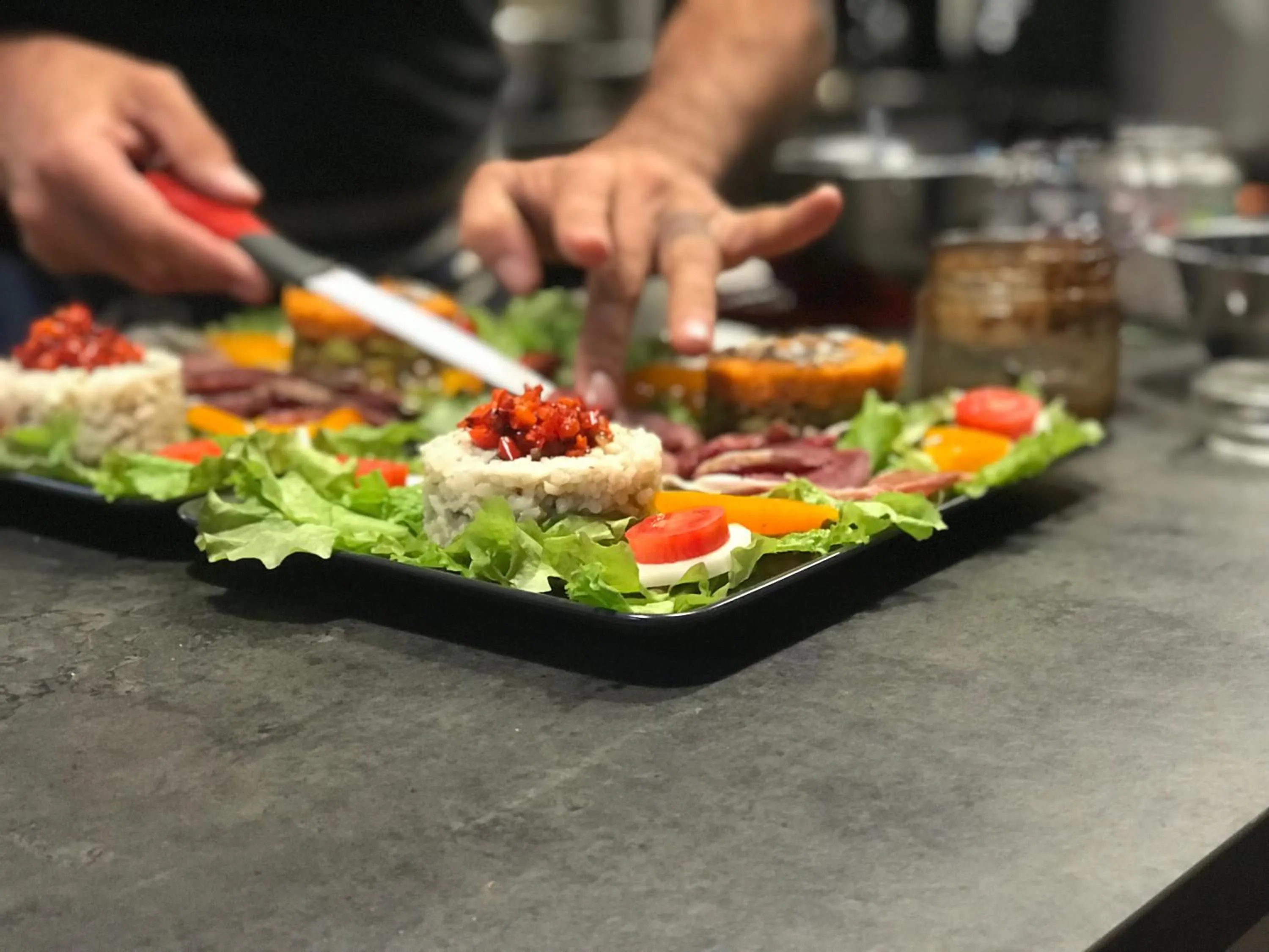 Restaurant/places to eat in Domaine de l'Ocrerie