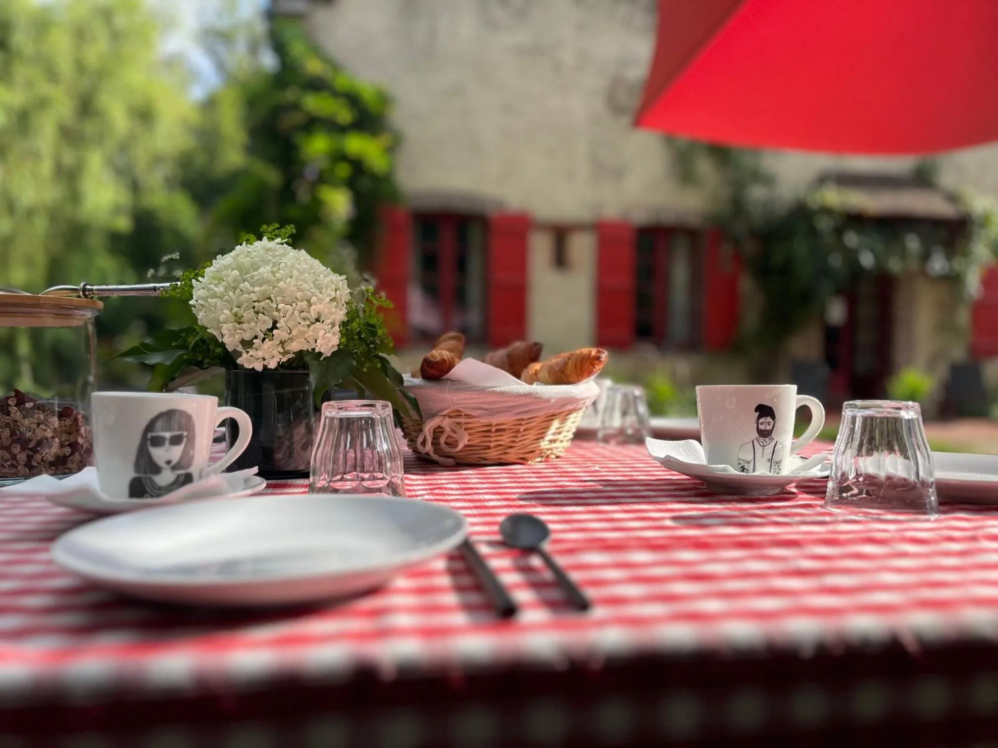 Garden in Domaine de l'Ocrerie