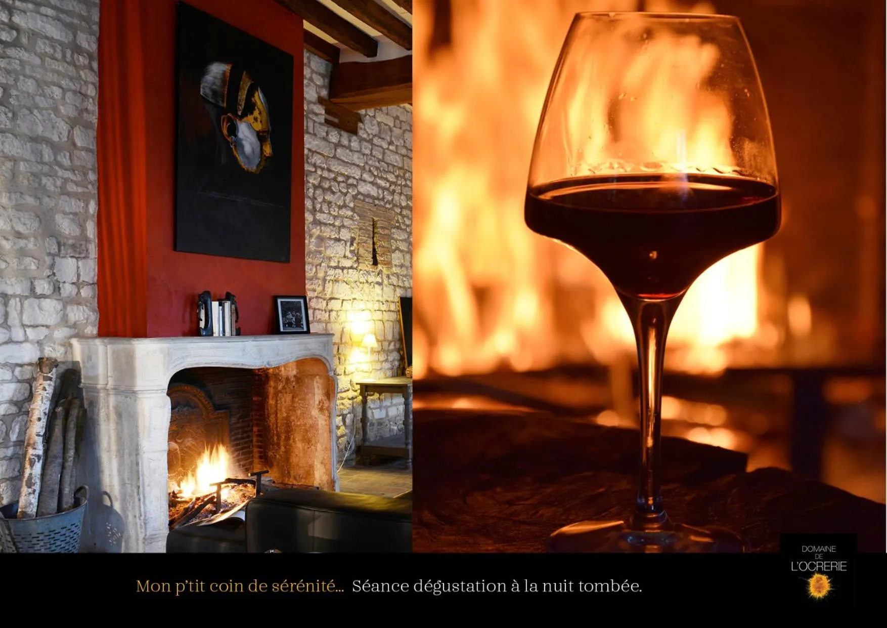 Lounge or bar in Domaine de l'Ocrerie