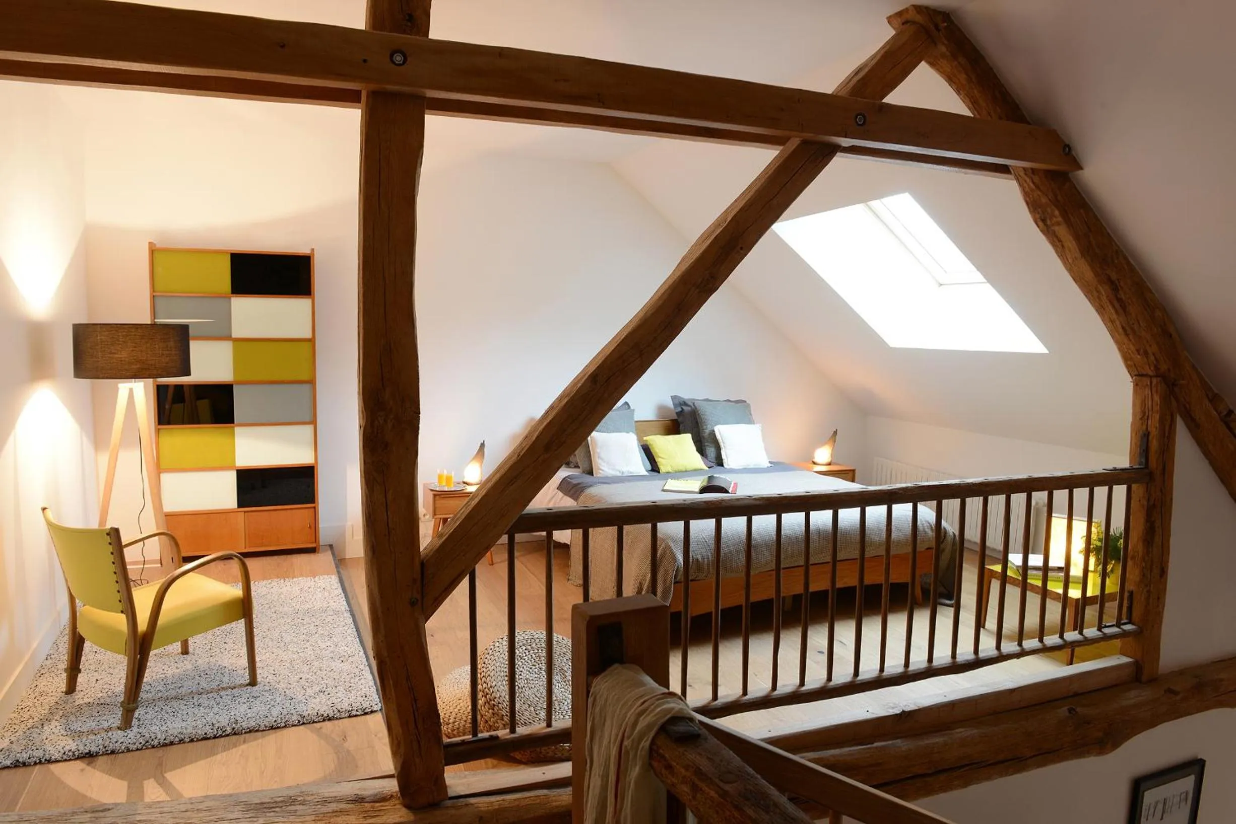 Bed in Domaine de l'Ocrerie