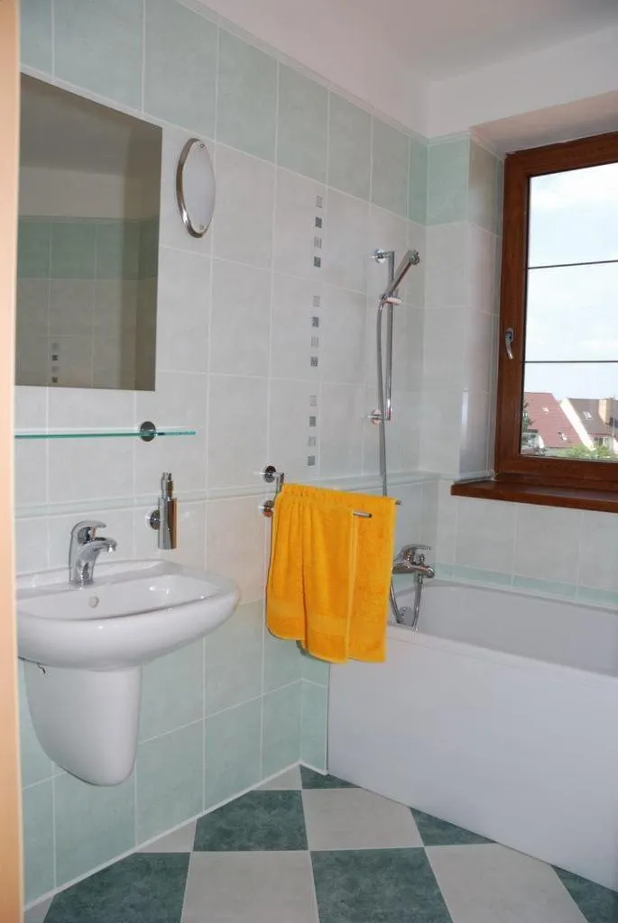 Bathroom in Hotel Ostrov Garni