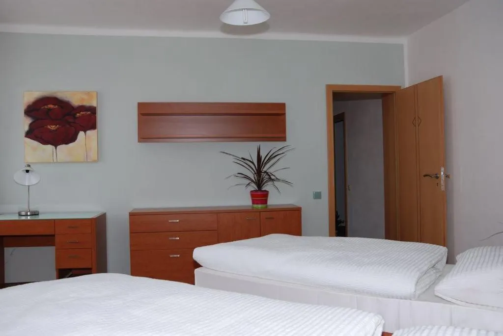 Bed in Hotel Ostrov Garni