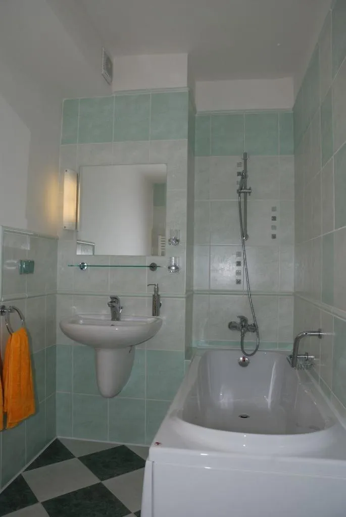 Bathroom in Hotel Ostrov Garni