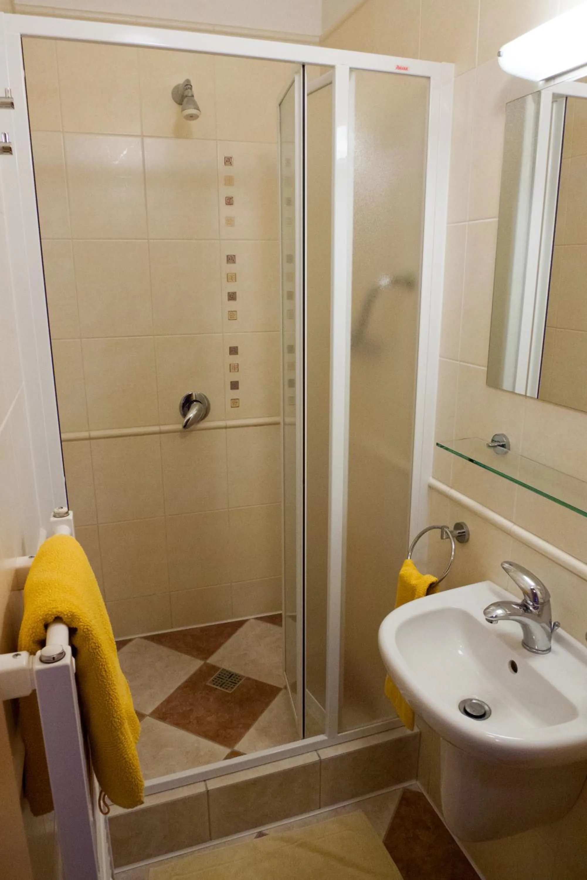 Bathroom in Hotel Ostrov Garni