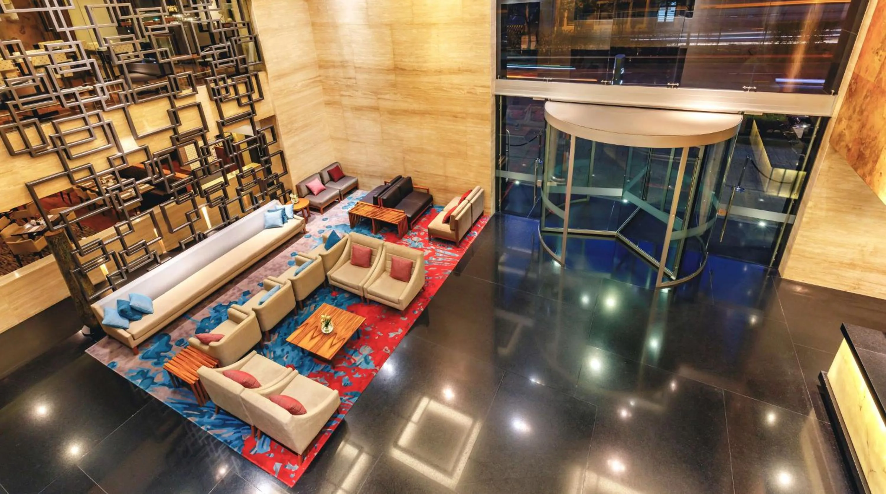 Lobby or reception in Hilton Bogotá